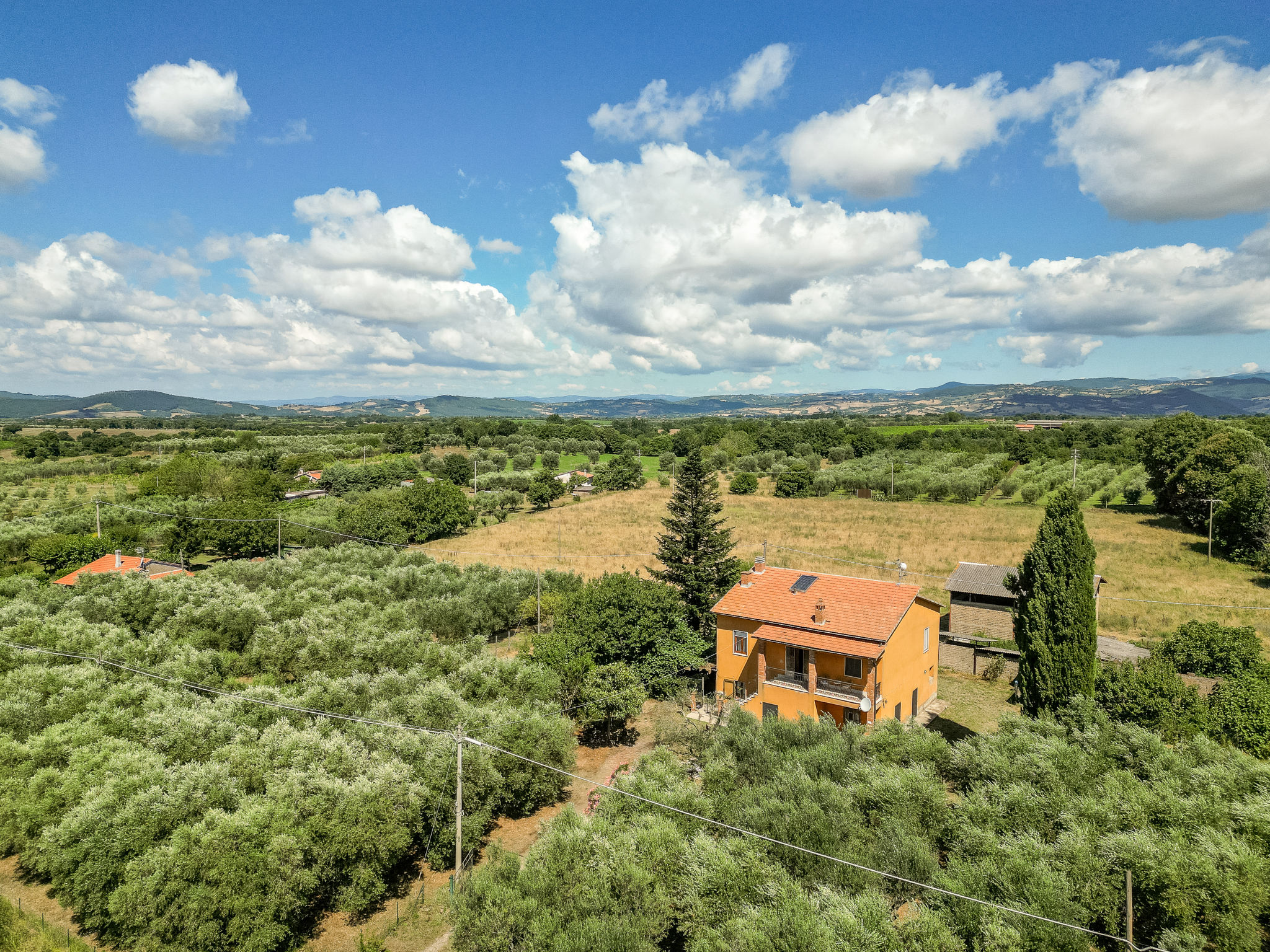 Vakantiehuis met omheinde tuin in Pitigliano (Italië) 2 honden zijn welkom