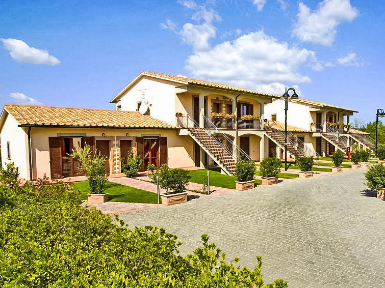 Wellness en rust in appartement Oak in Pitigliano in Pitigliano