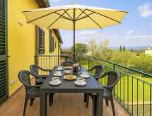 Zonnig appartement in gerenoveerd Toscaans complex nabij Greve in Chianti - thumbnail 2