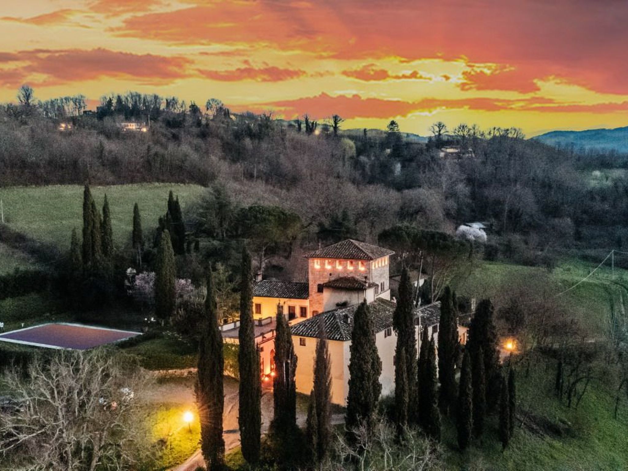 Vakantiehuis met privé zwembad in Vicchio (Italië) voor 12 personen