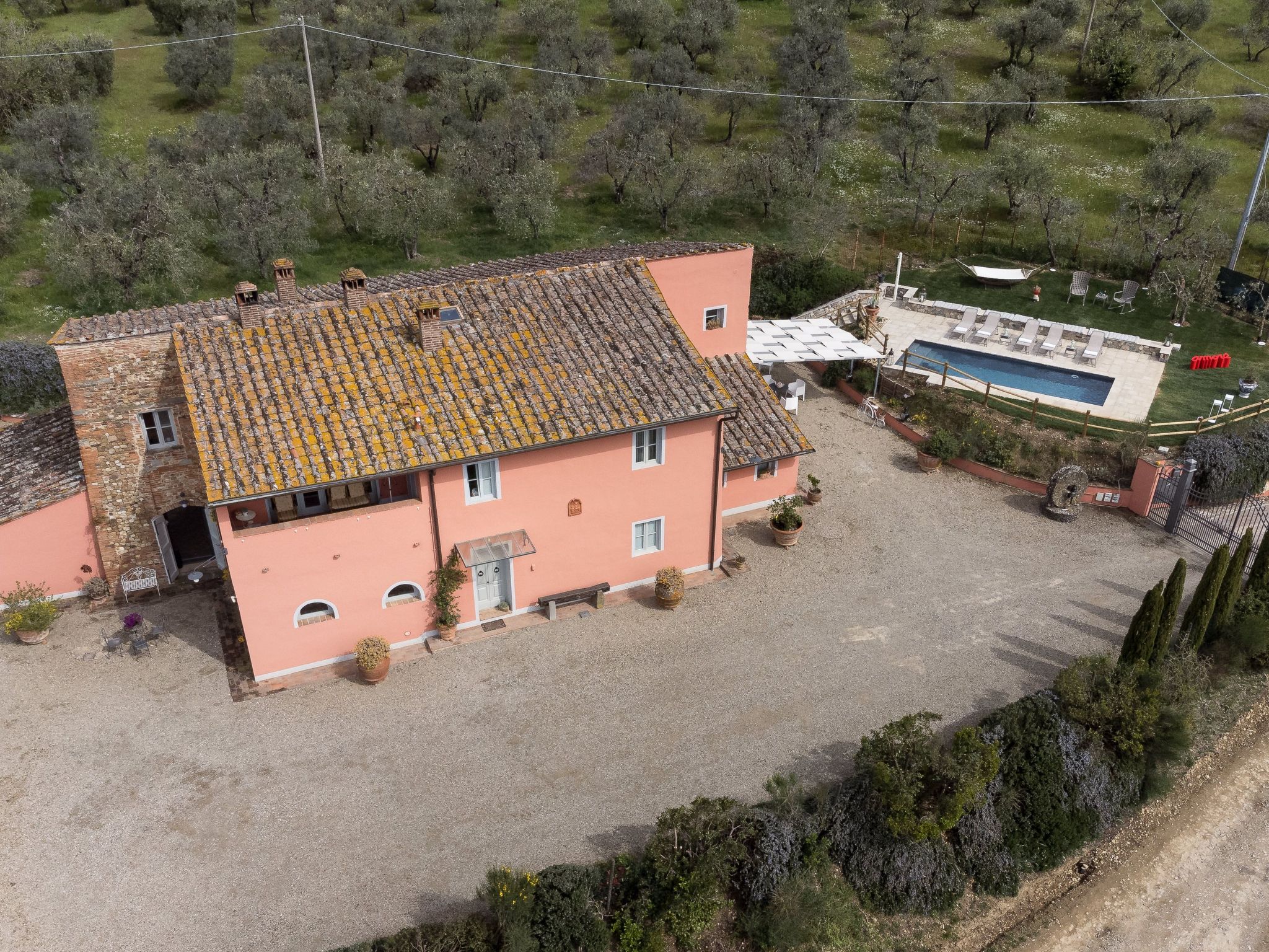 Vakantiehuis met privé zwembad in Montelupo Fiorentino (Italië) voor 11 personen