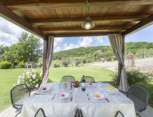Landhuis La Dama: Rustieke vrijstaande villa nabij Cortona met privézwembad - thumbnail 6