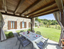 Landhuis La Dama: Rustieke vrijstaande villa nabij Cortona met privézwembad - thumbnail 5