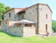 Vrijstaand Toscaans landhuis met privézwembad en panoramisch uitzicht bij Cortona - thumbnail 5