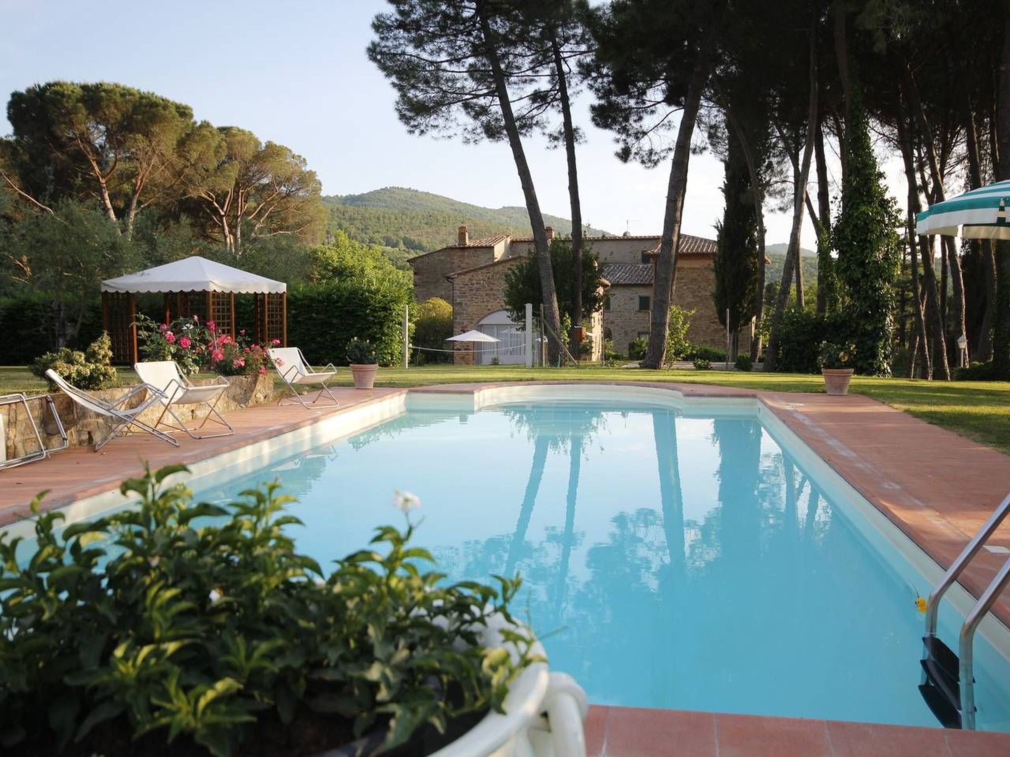 Für 2 Personen  + 1 Kind ca. 65 m&sup2; in Cortona, Toskana (Provinz Arezzo)-Outside