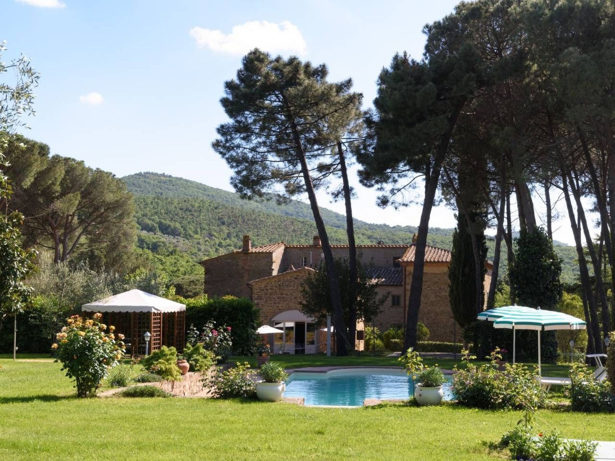 Für 2 Personen  + 1 Kind ca. 65 m&sup2; in Cortona, Toskana (Provinz Arezzo)-Outside