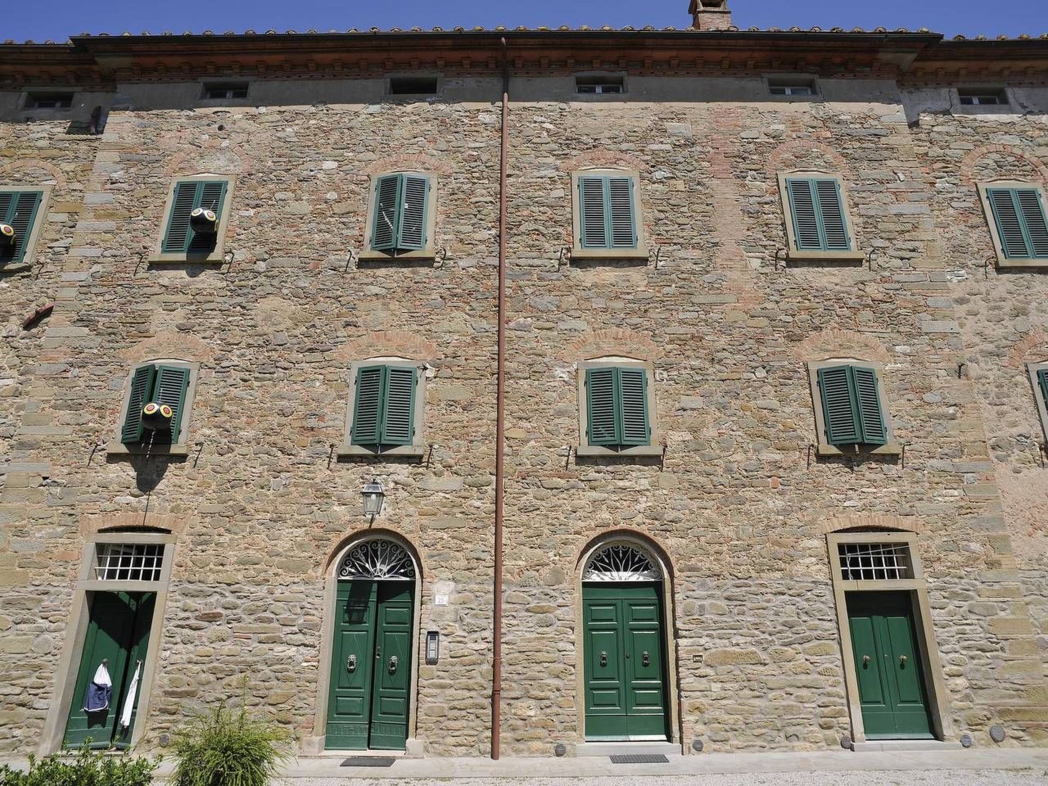 Für 2 Personen  + 1 Kind ca. 65 m&sup2; in Cortona, Toskana (Provinz Arezzo)-Outside
