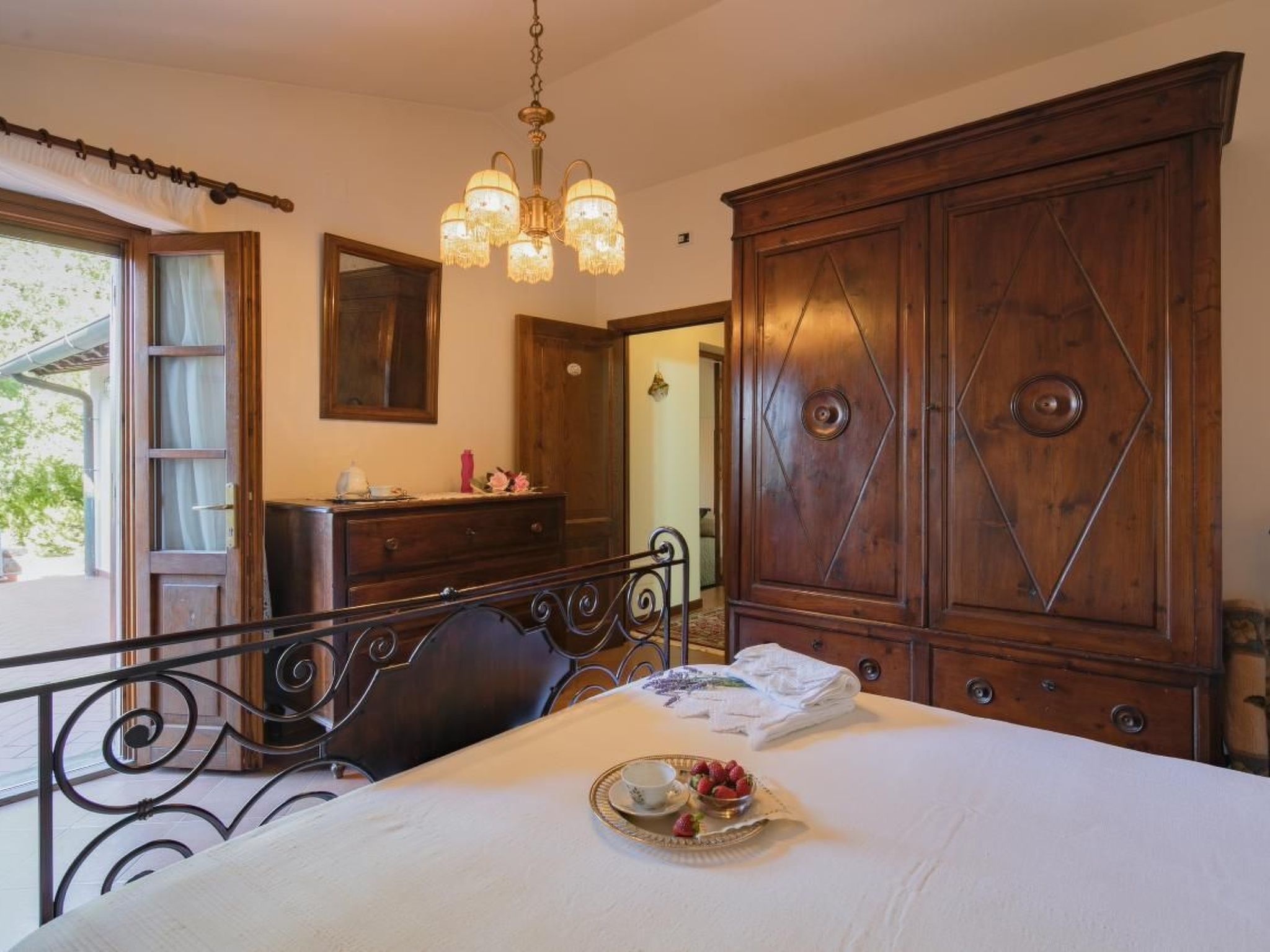 Schönes Appartement in Orzale mit Garten, Grill und Terrasse-Binnen