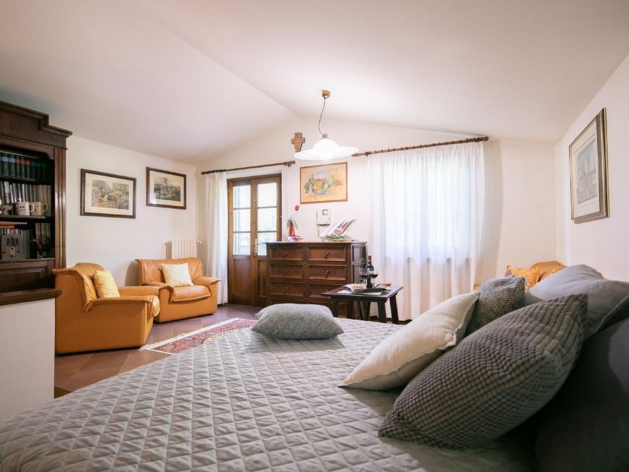 Schönes Appartement in Orzale mit Garten, Grill und Terrasse-Binnen