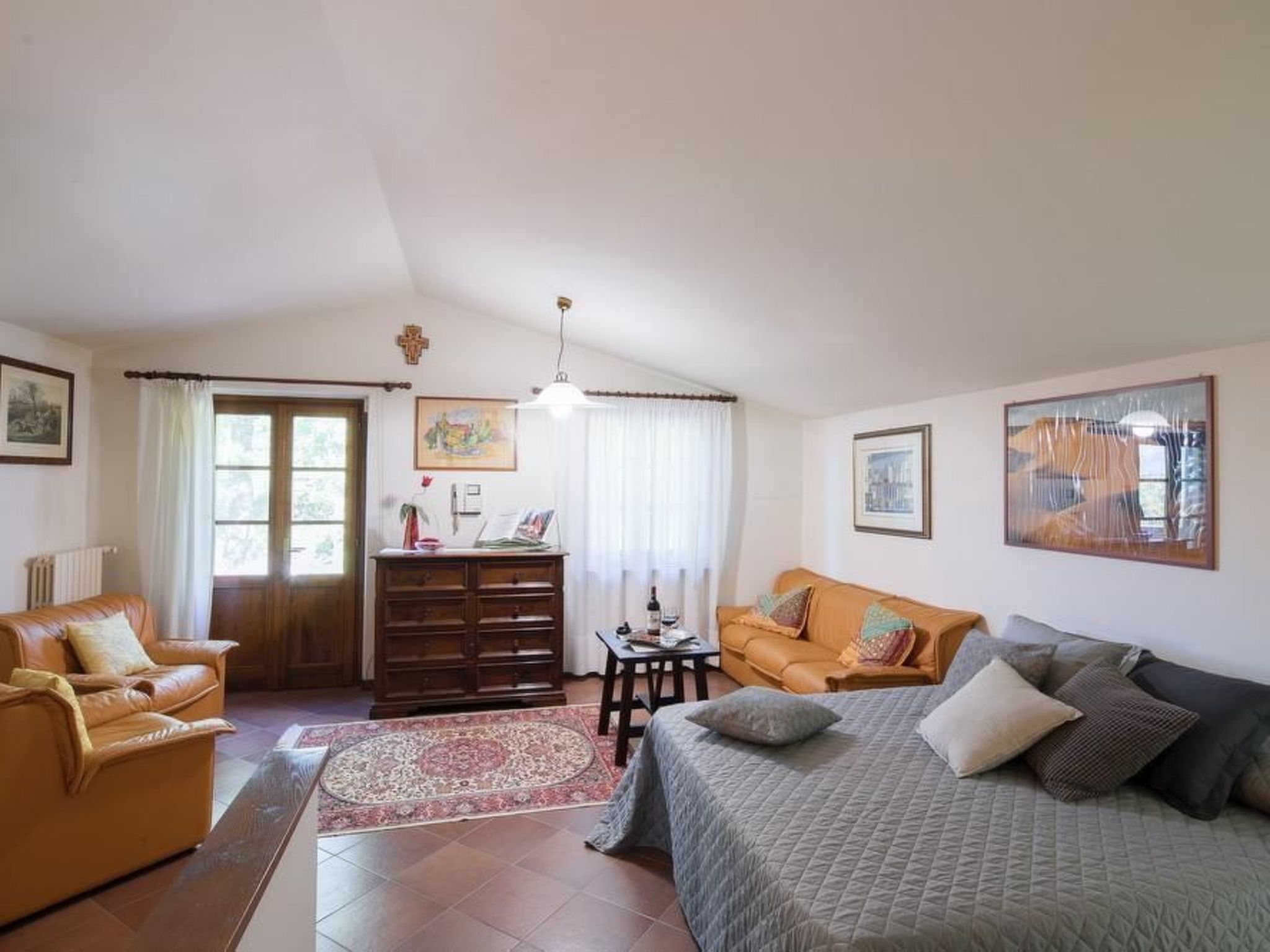 Schönes Appartement in Orzale mit Garten, Grill und Terrasse-Binnen