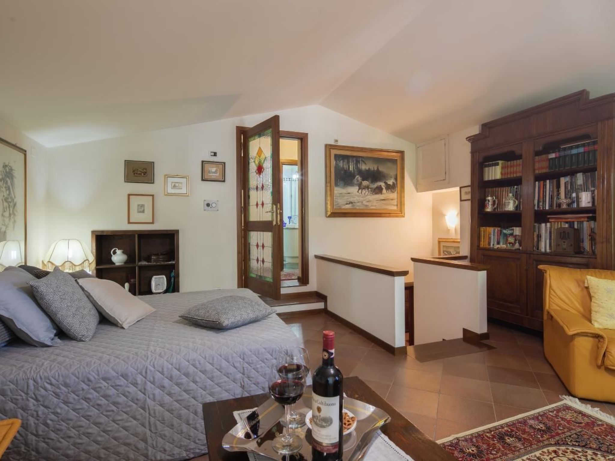 Schönes Appartement in Orzale mit Garten, Grill und Terrasse-Binnen