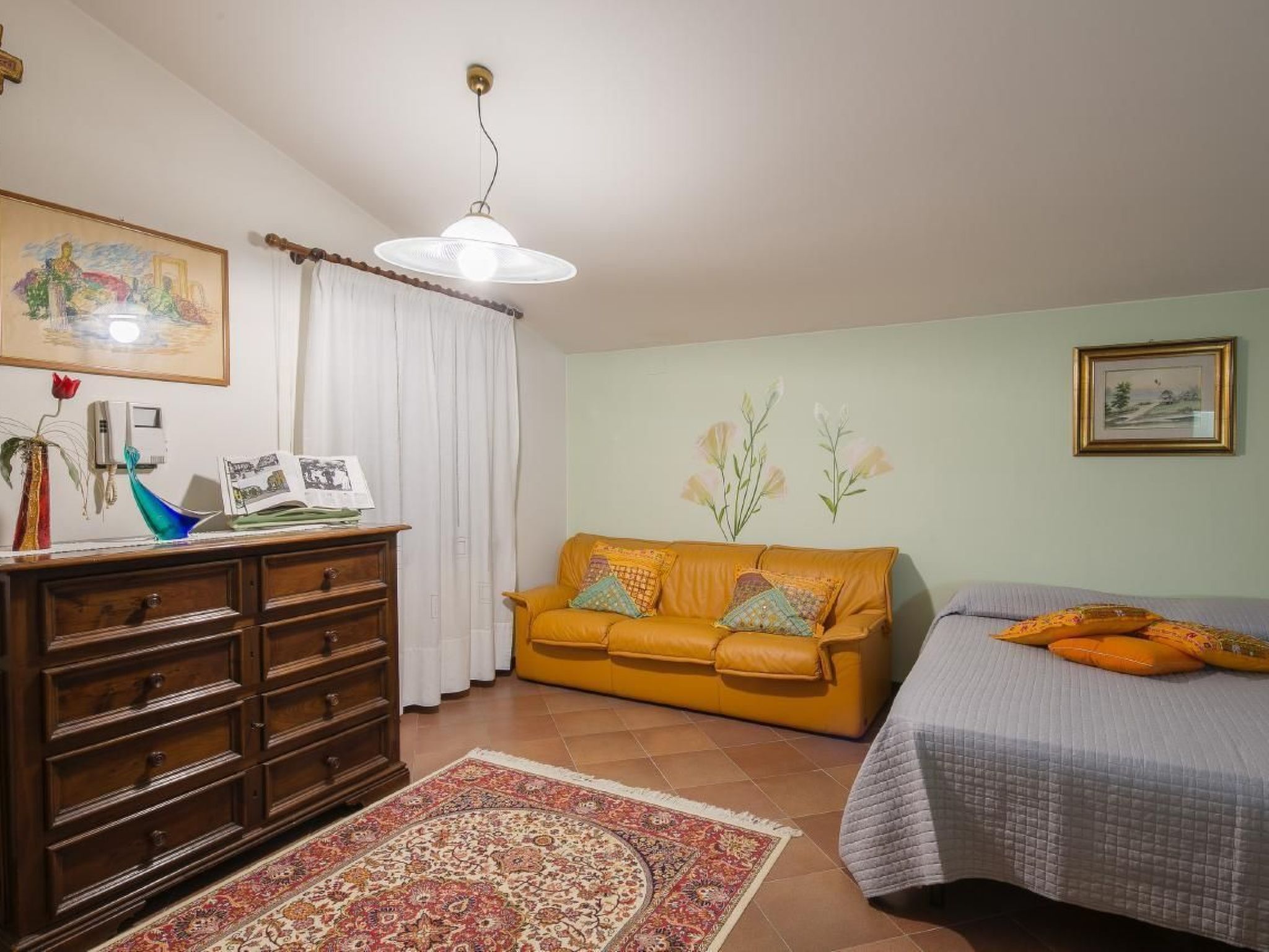 Schönes Appartement in Orzale mit Garten, Grill und Terrasse-Binnen