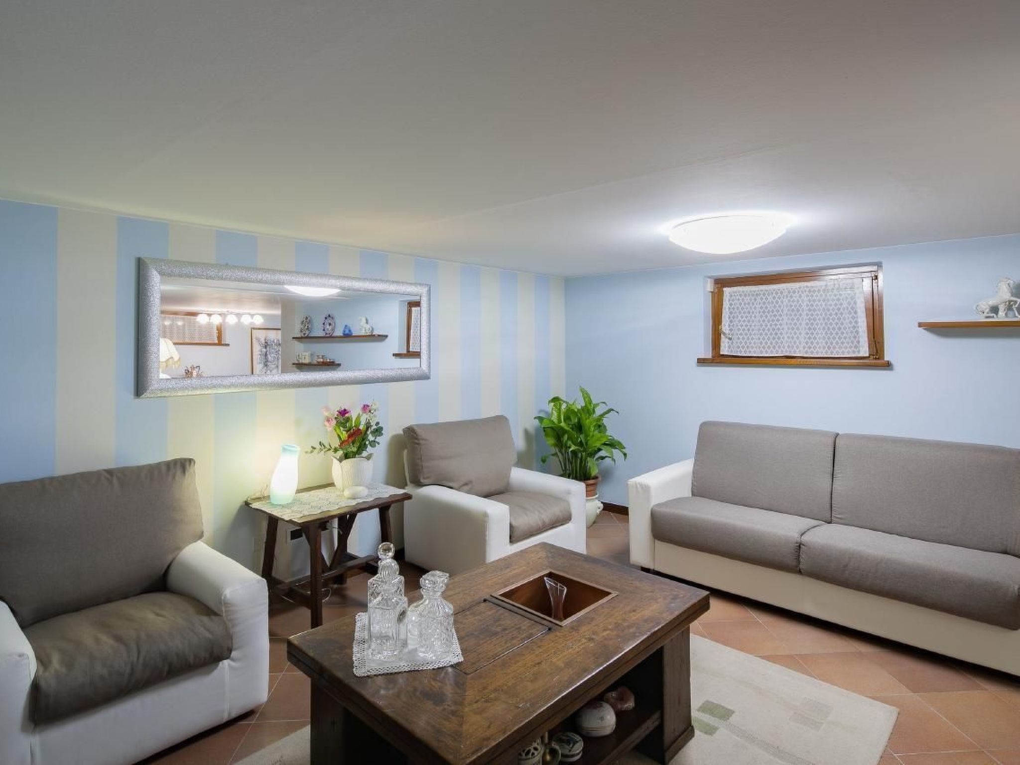 Schönes Appartement in Orzale mit Garten, Grill und Terrasse-Binnen