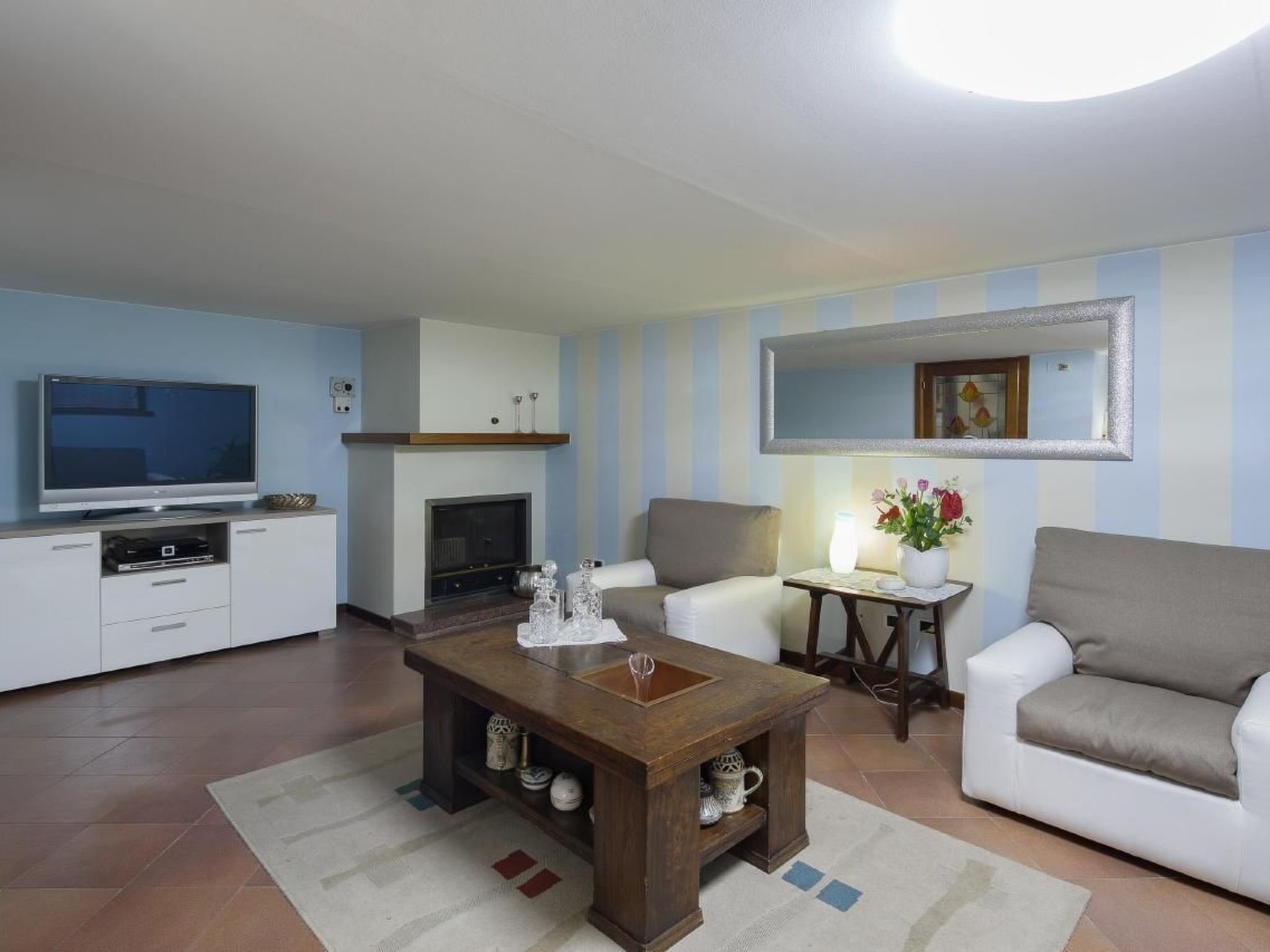 Schönes Appartement in Orzale mit Garten, Grill und Terrasse-Binnen