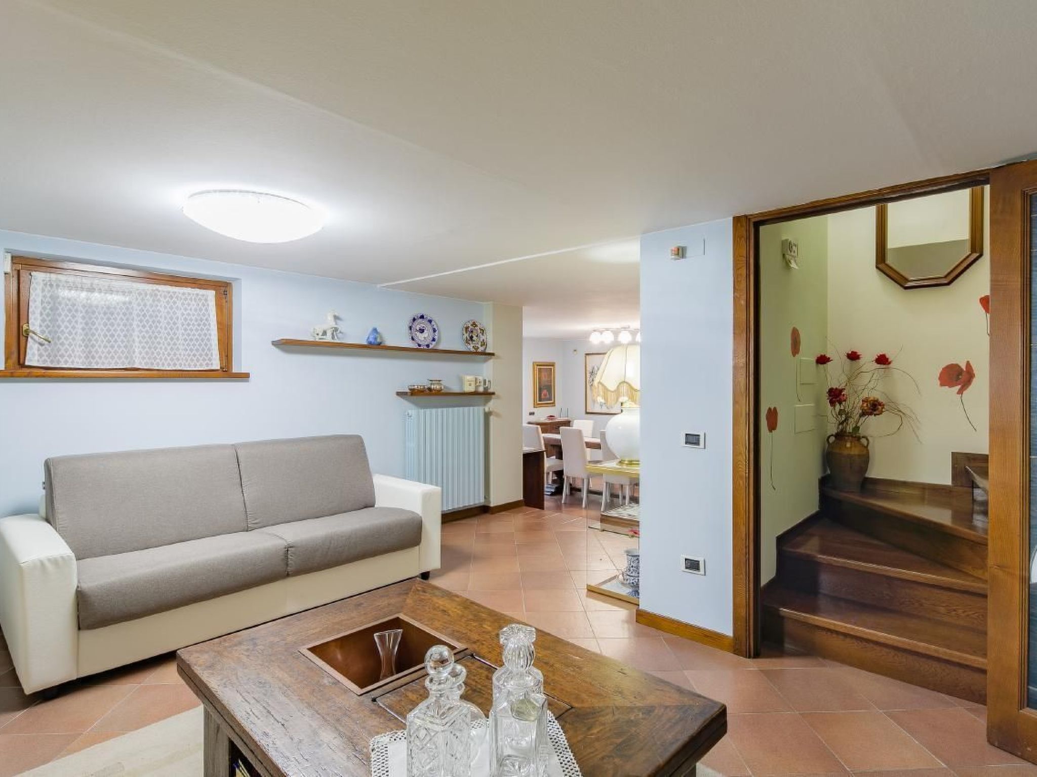 Schönes Appartement in Orzale mit Garten, Grill und Terrasse-Binnen