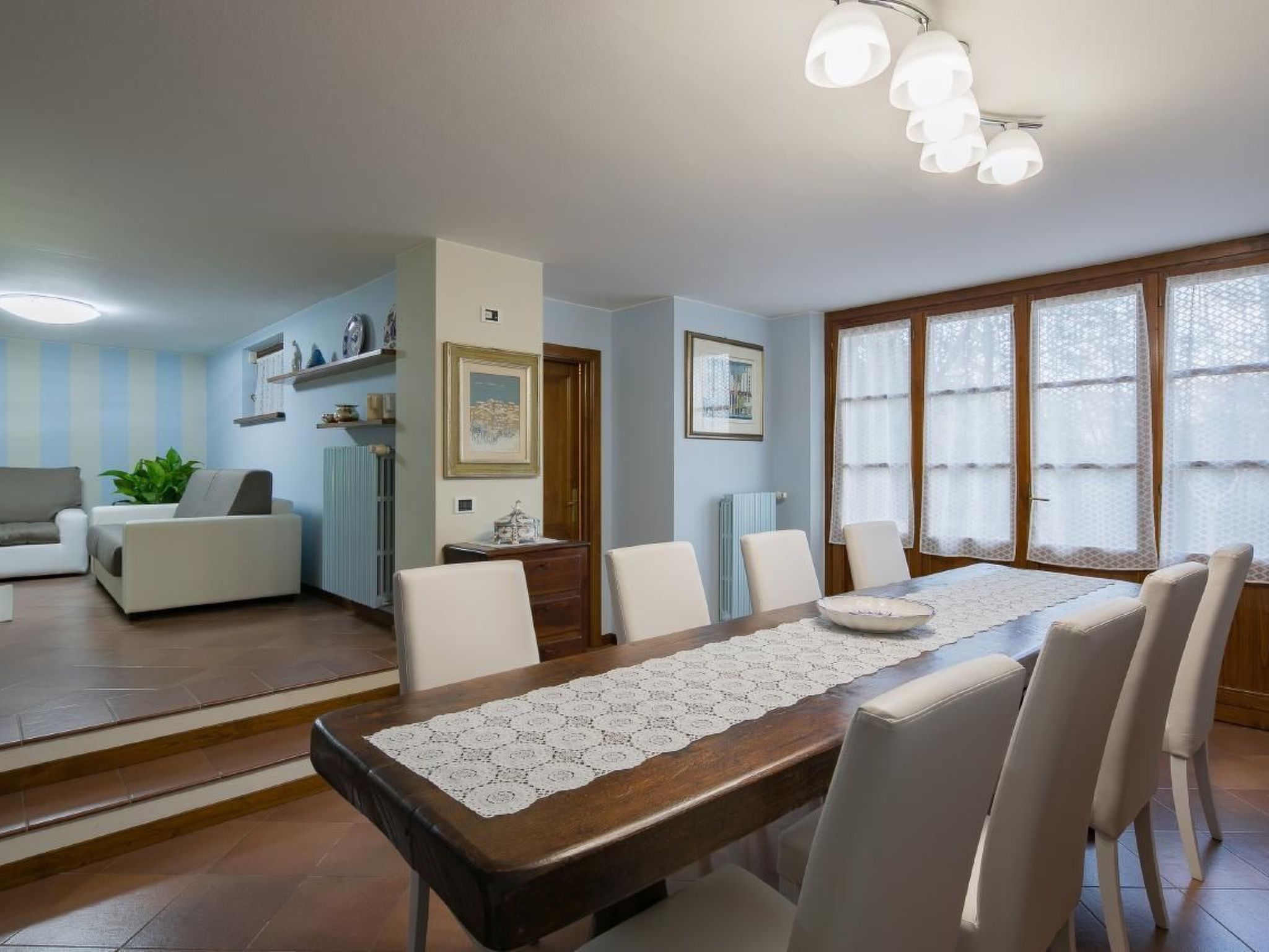 Schönes Appartement in Orzale mit Garten, Grill und Terrasse-Binnen