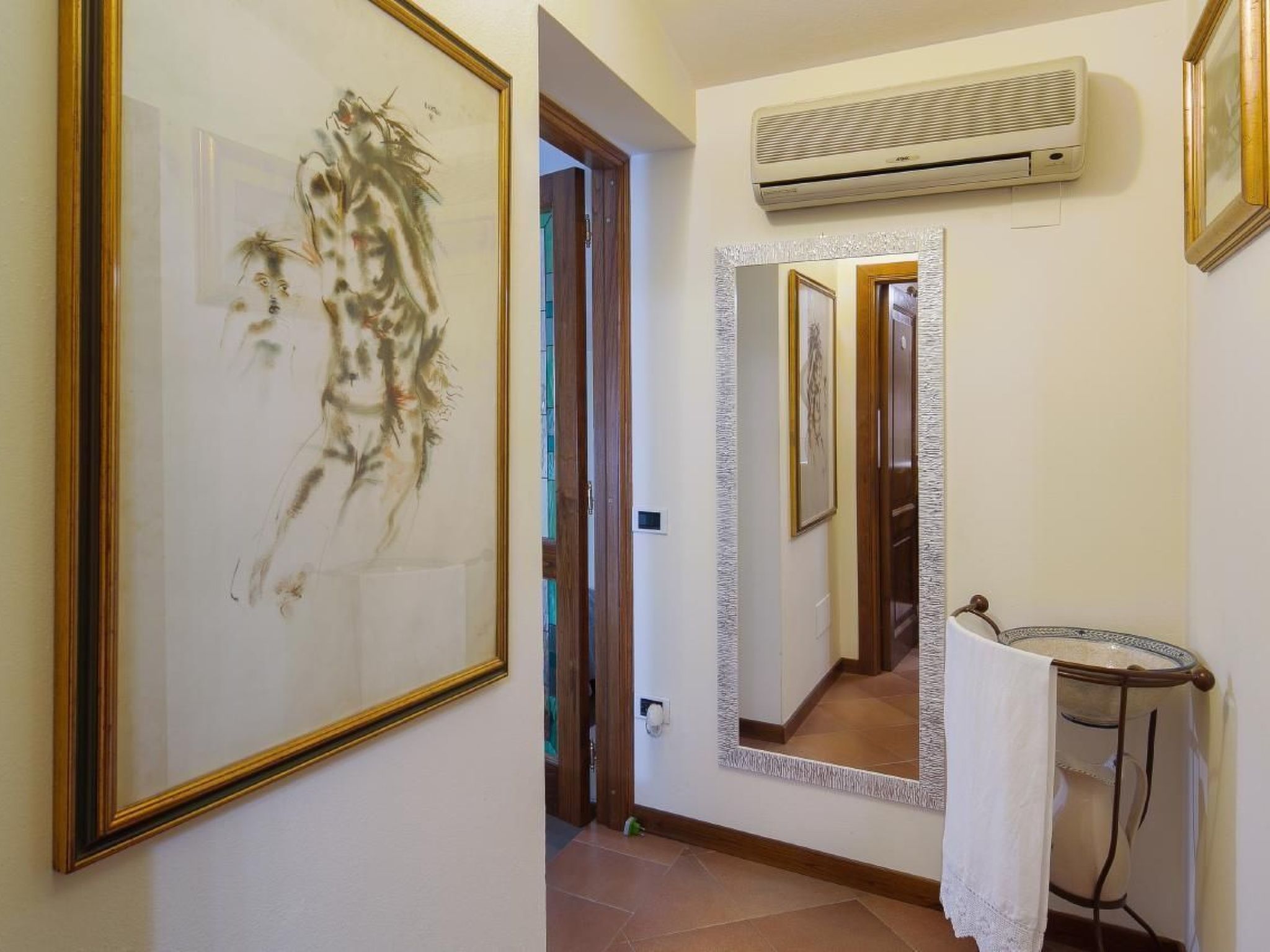 Schönes Appartement in Orzale mit Garten, Grill und Terrasse-Binnen