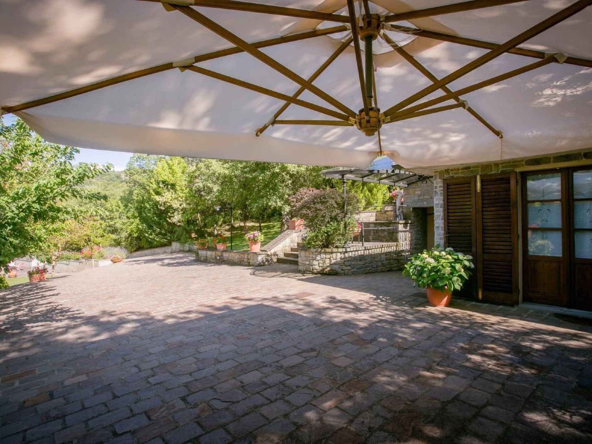 Schönes Appartement in Orzale mit Garten, Grill und Terrasse-Binnen