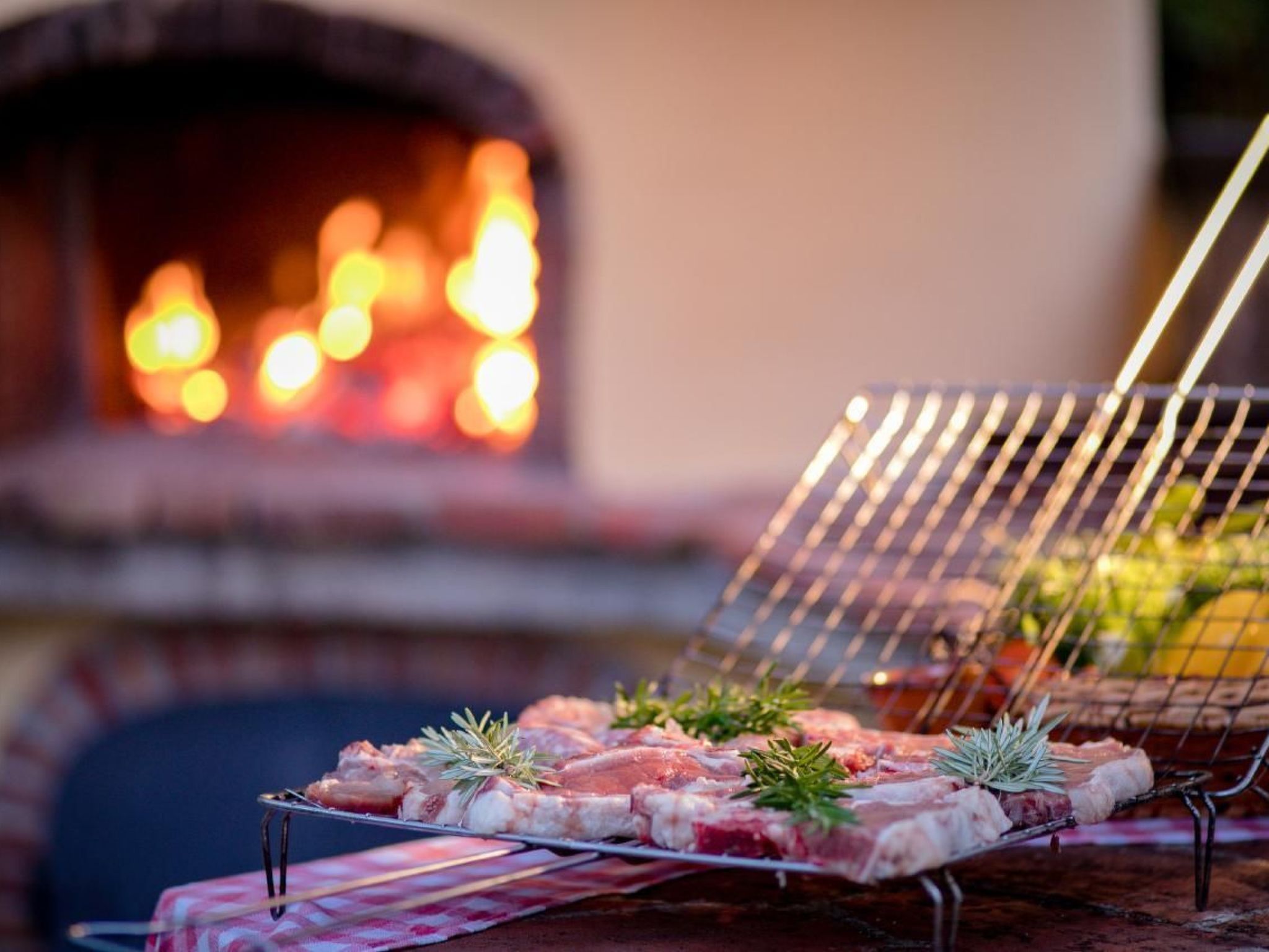 Schönes Appartement in Orzale mit Garten, Grill und Terrasse-Binnen