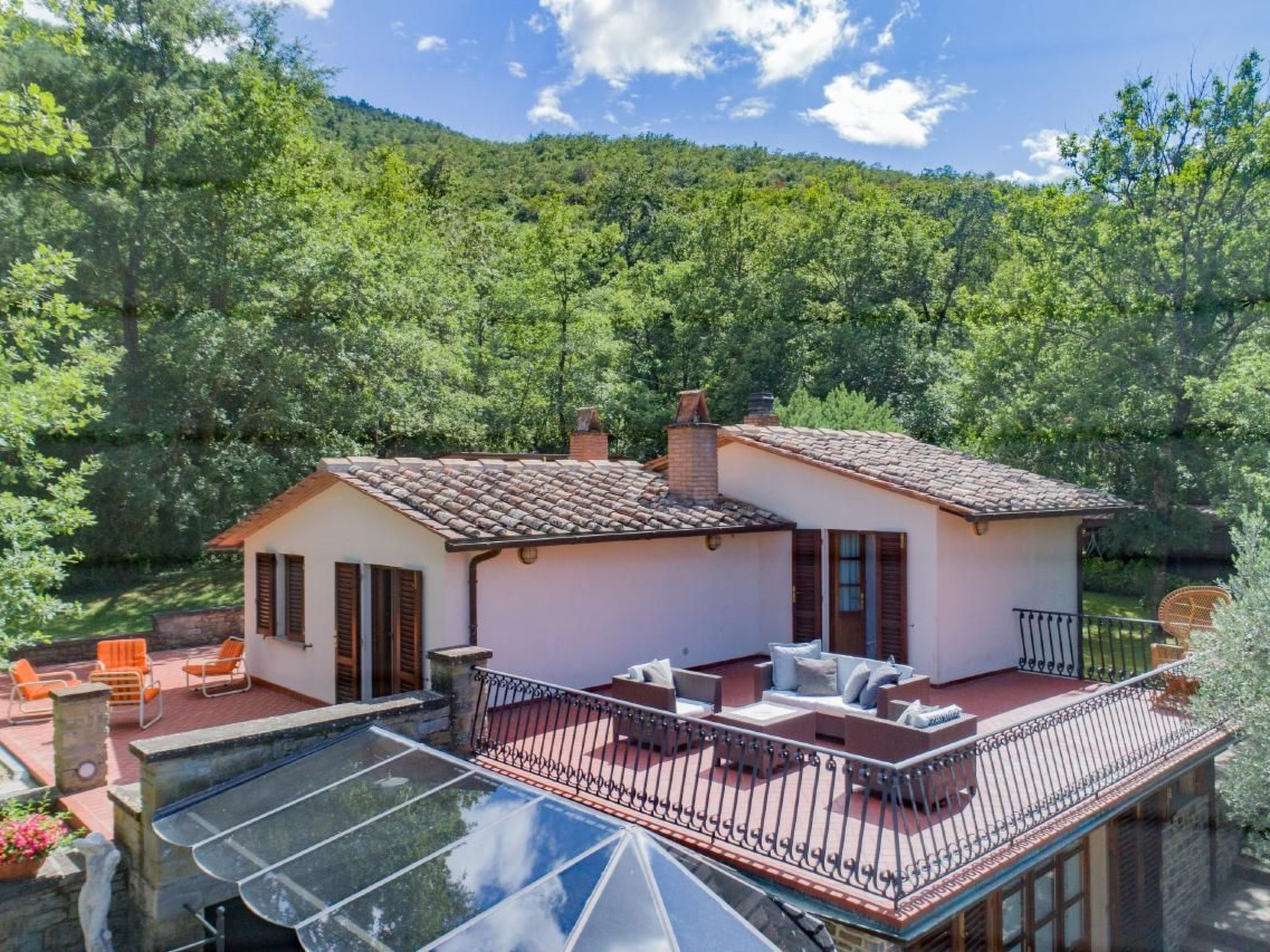 Schönes Appartement in Orzale mit Garten, Grill und Terrasse-Binnen