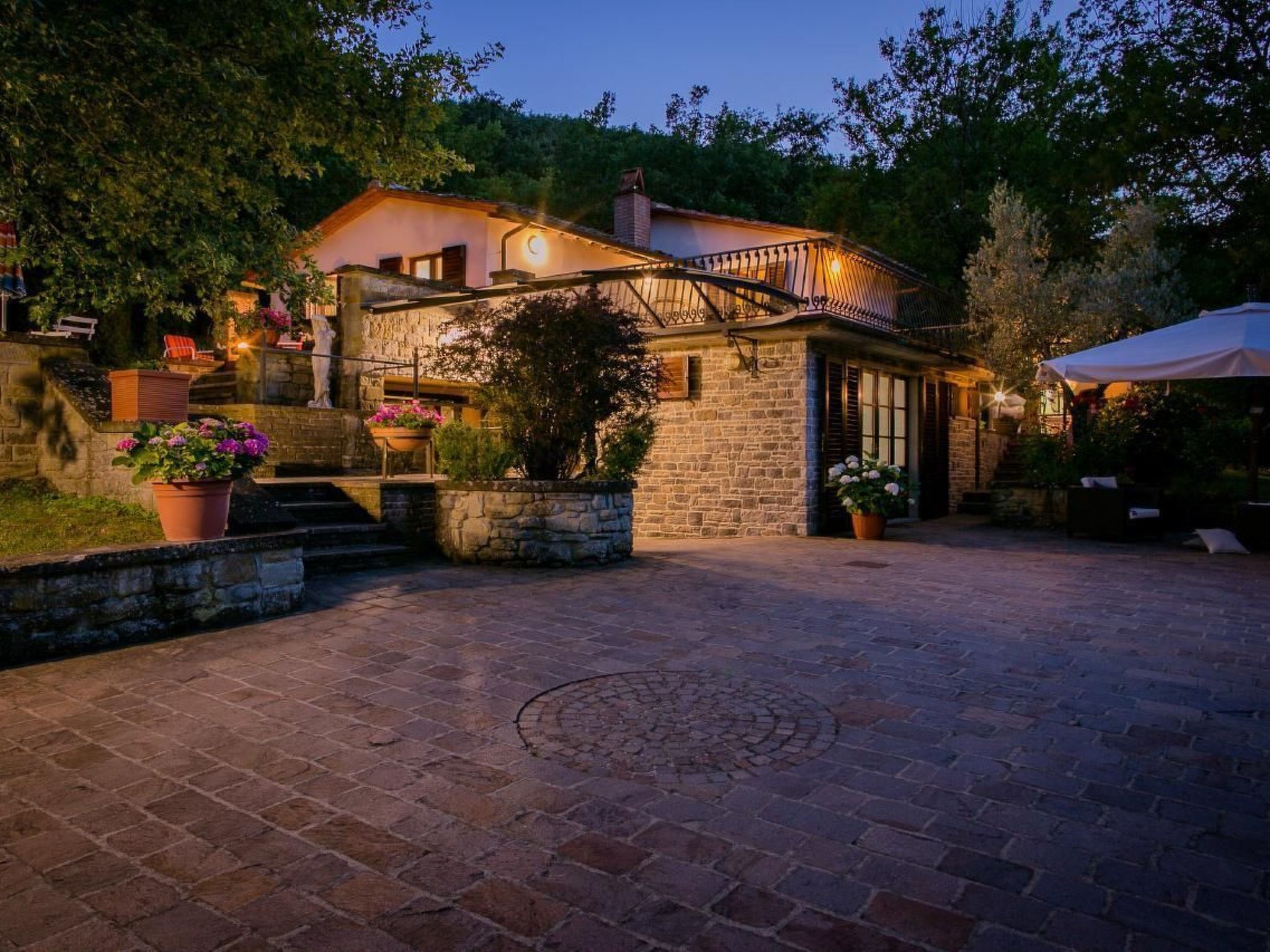 Schönes Appartement in Orzale mit Garten, Grill und Terrasse-Binnen