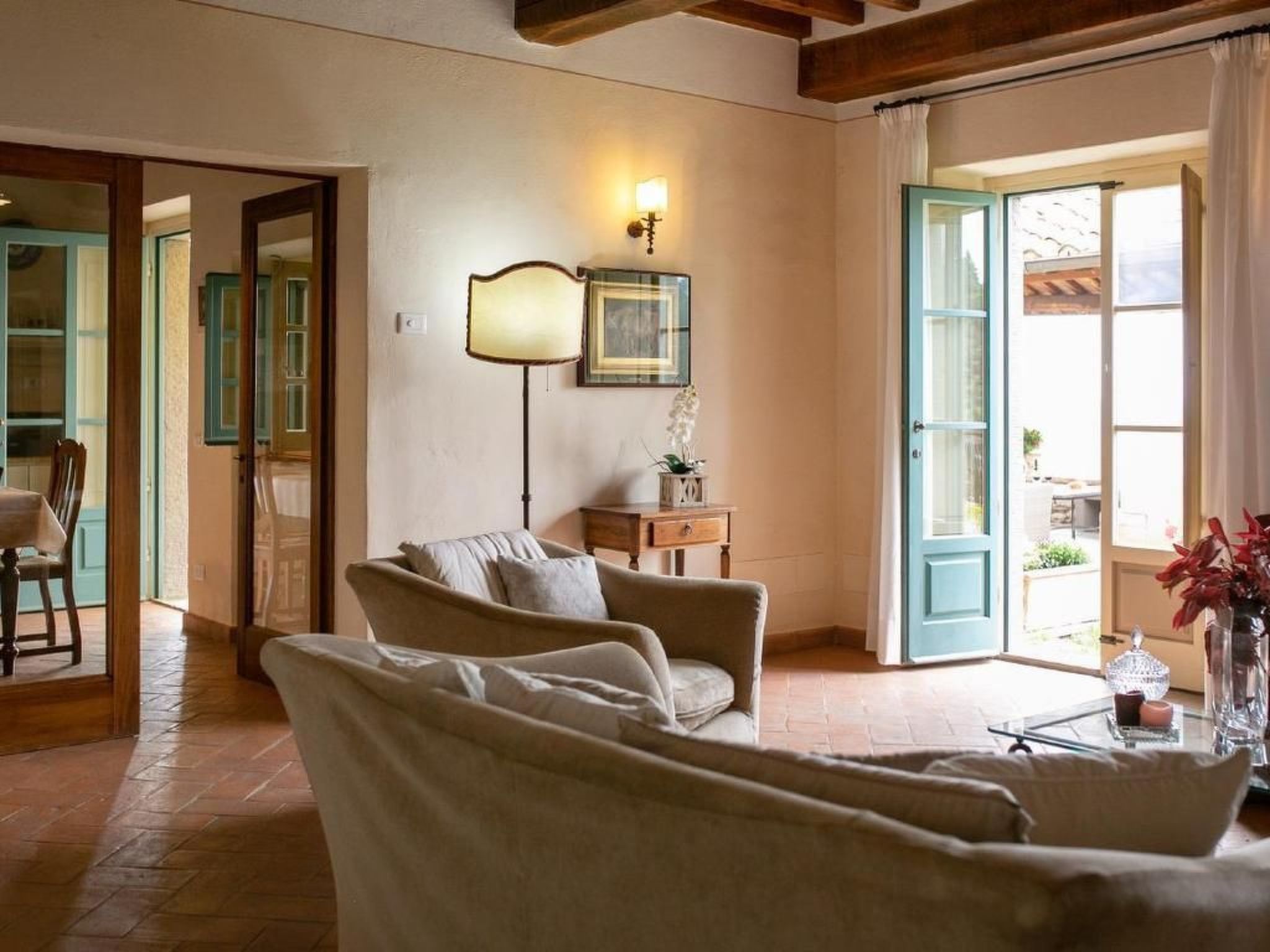 Villa La Pergola-Binnen