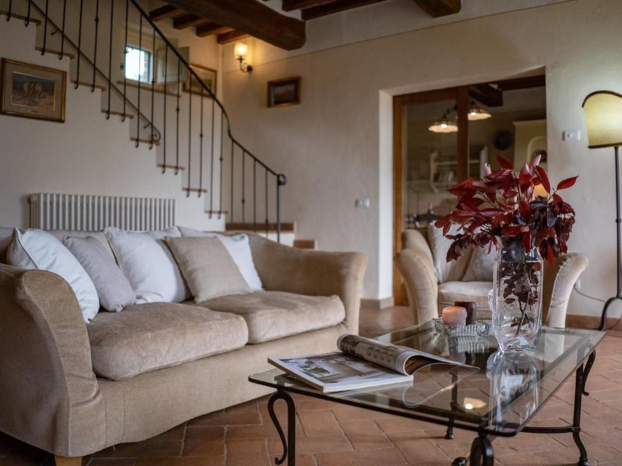 Villa La Pergola-Binnen