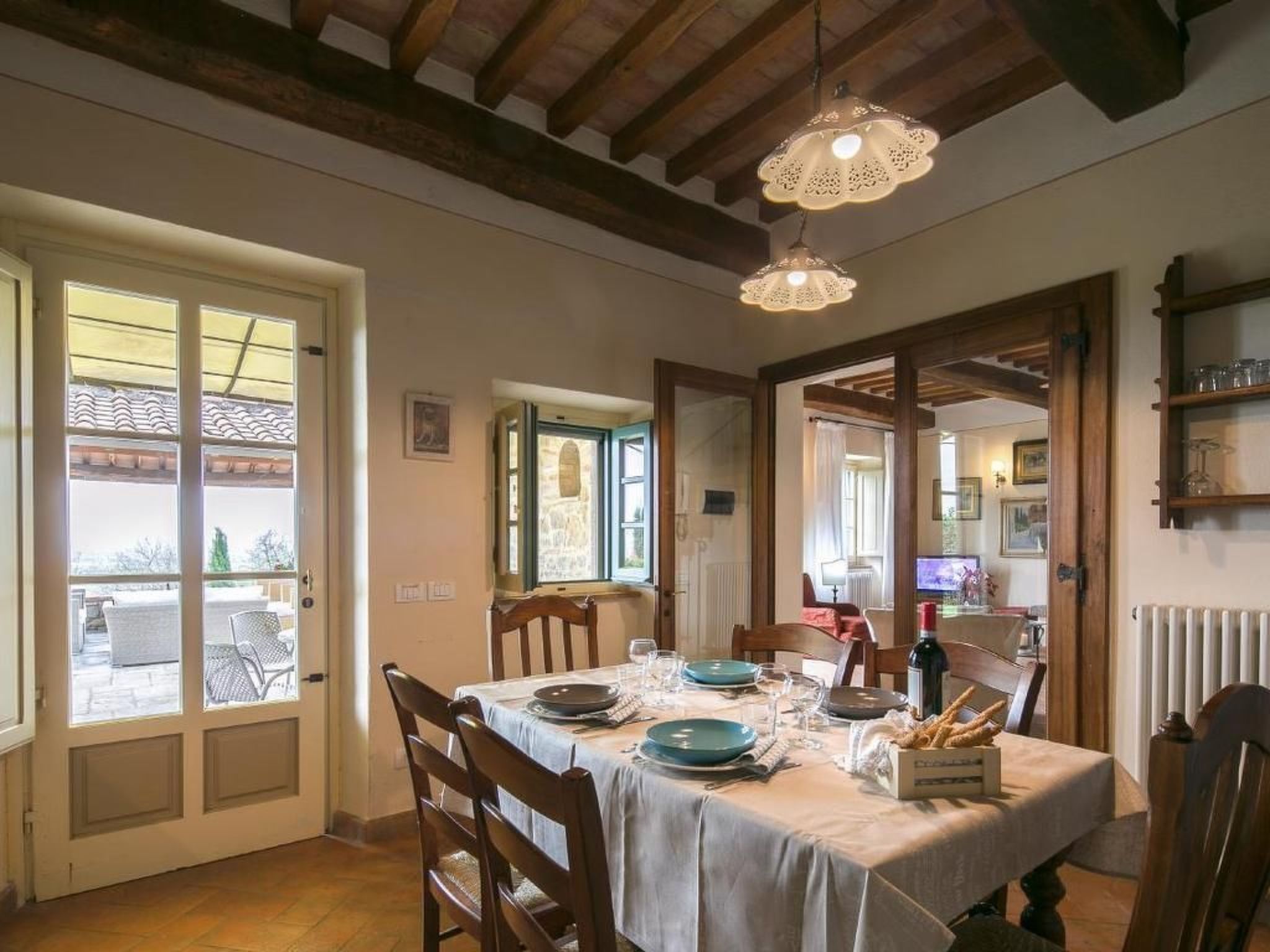 Villa La Pergola-Binnen