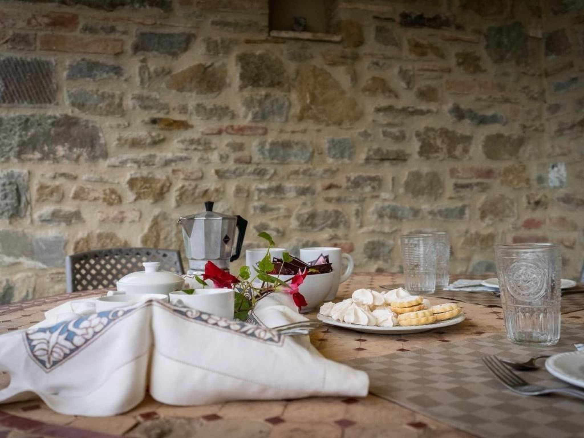 Villa La Pergola-Binnen