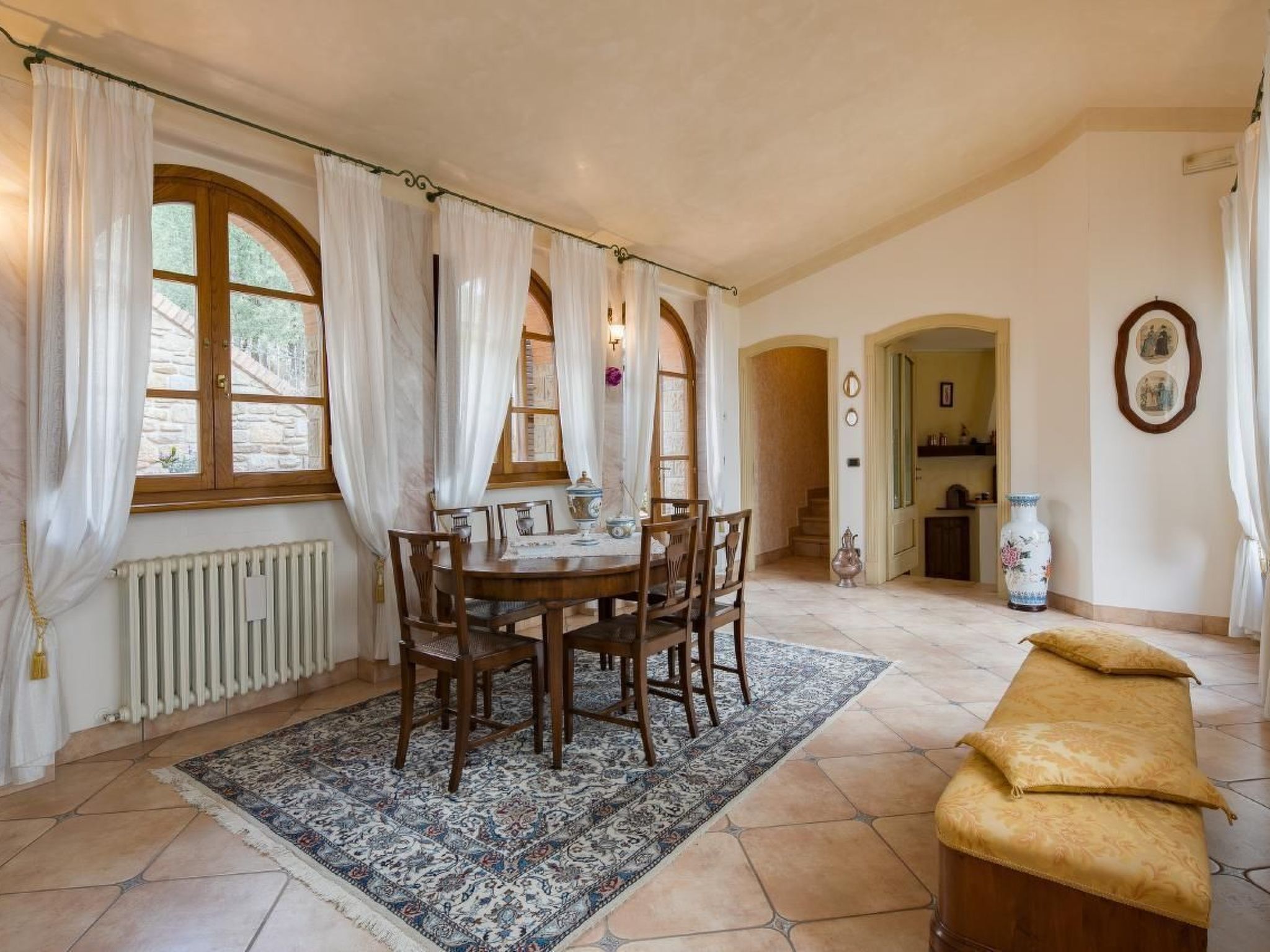 Wunderschöne Wohnung in Cortona mit Großer Terrasse-Binnen