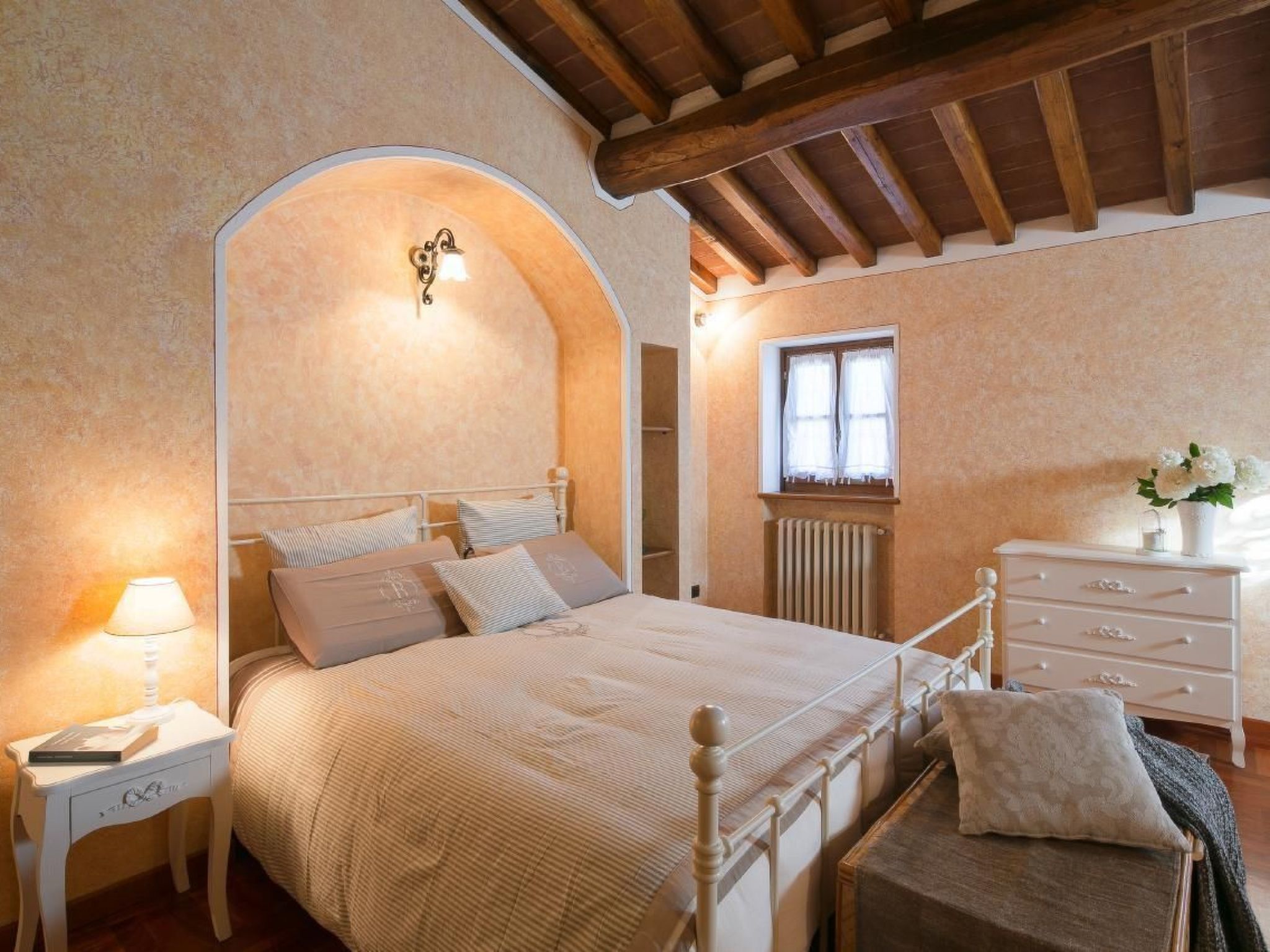 Wunderschöne Wohnung in Cortona mit Großer Terrasse
