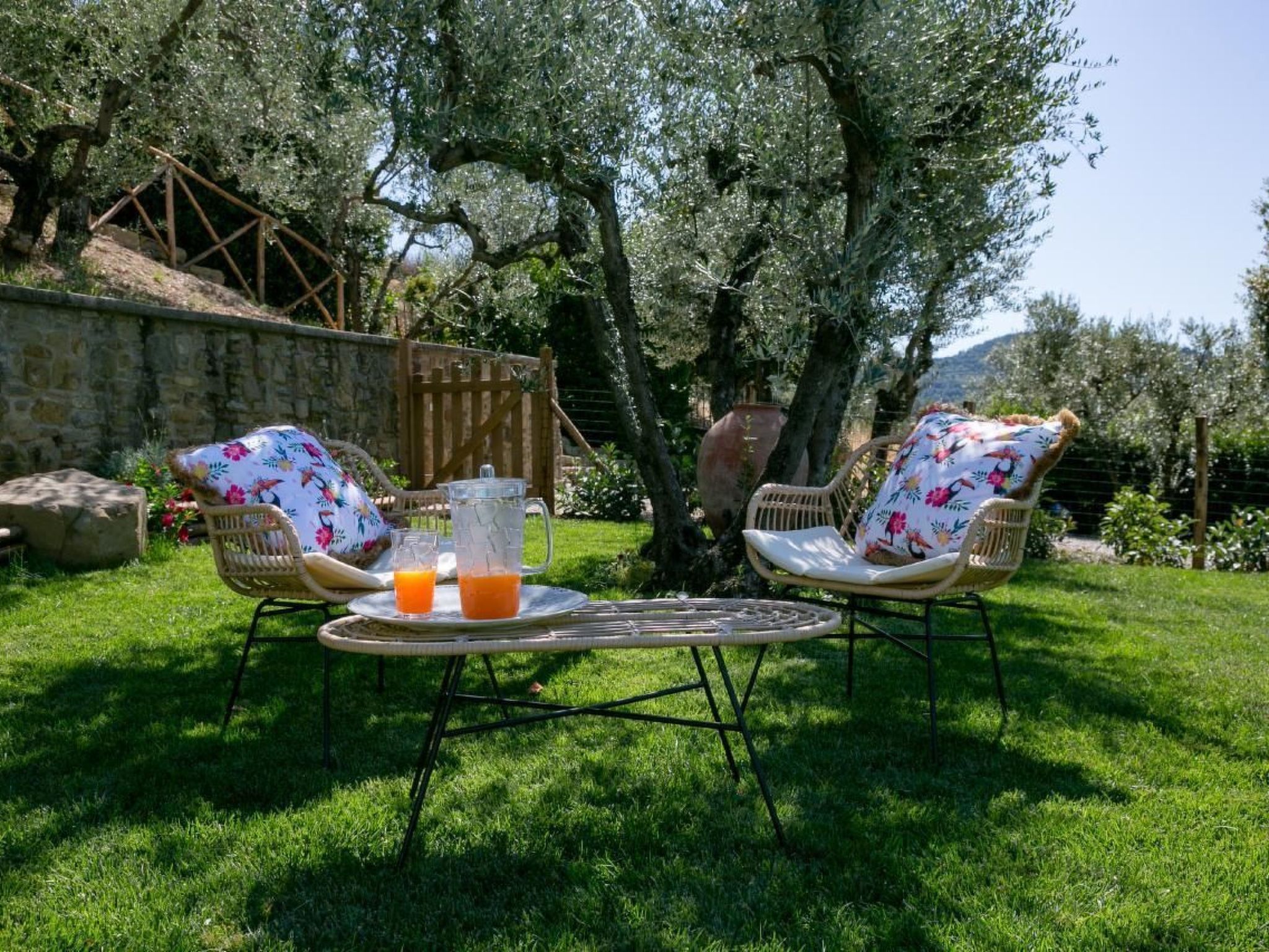 Wunderschöne Wohnung in Cortona mit Großer Terrasse-Binnen
