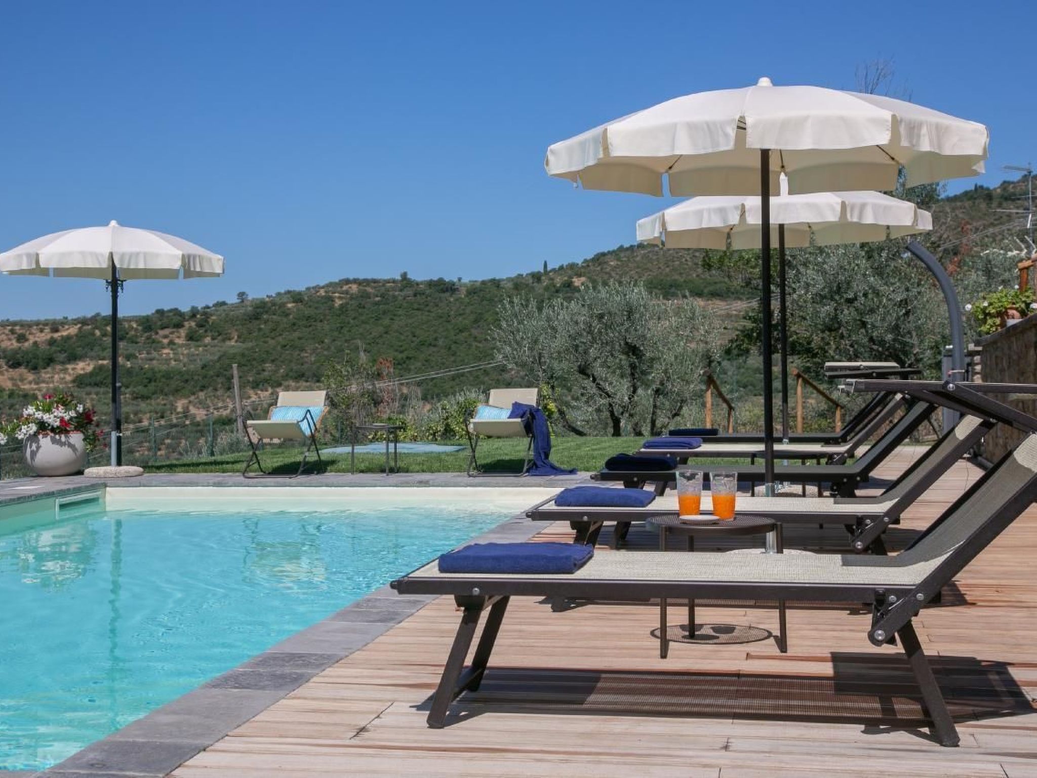 Wunderschöne Wohnung in Cortona mit Großer Terrasse-Binnen