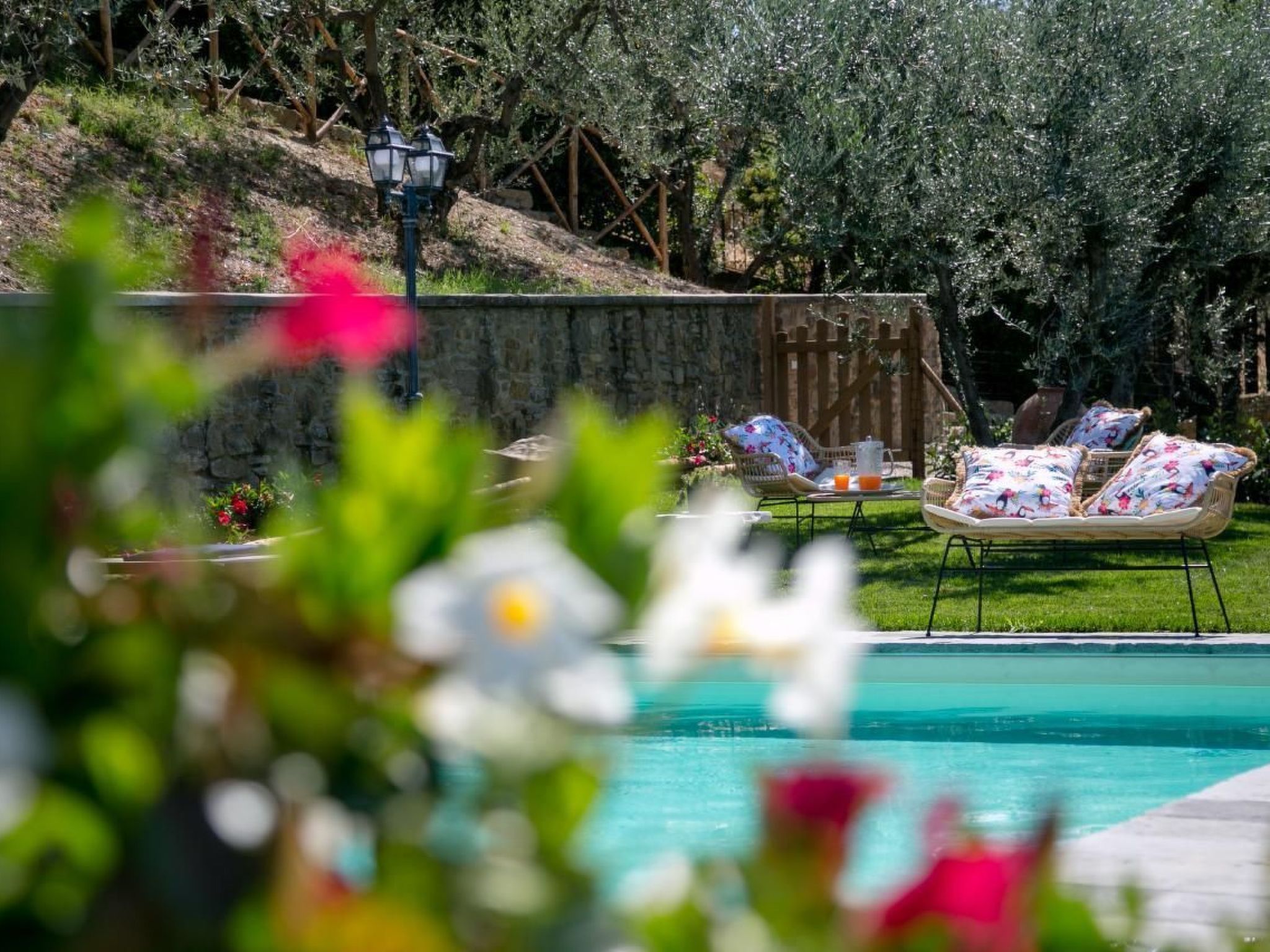 Wunderschöne Wohnung in Cortona mit Großer Terrasse-Binnen