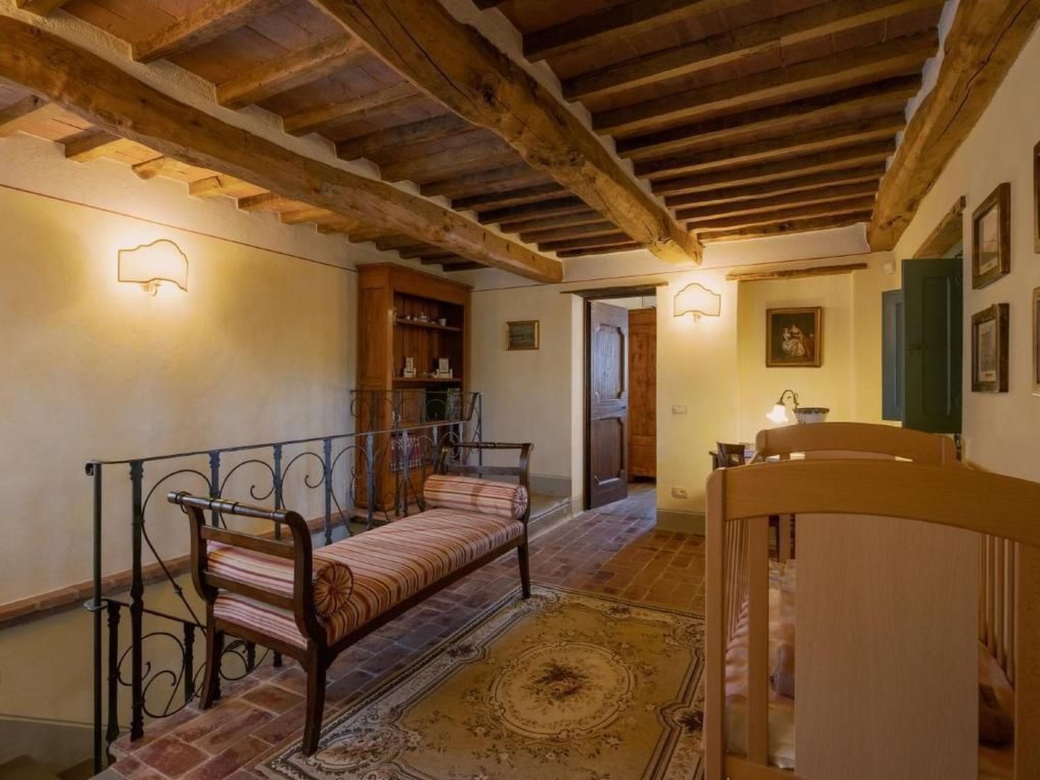 Wohnung in Cortona mit Terrasse, Garten und Grill-Binnen