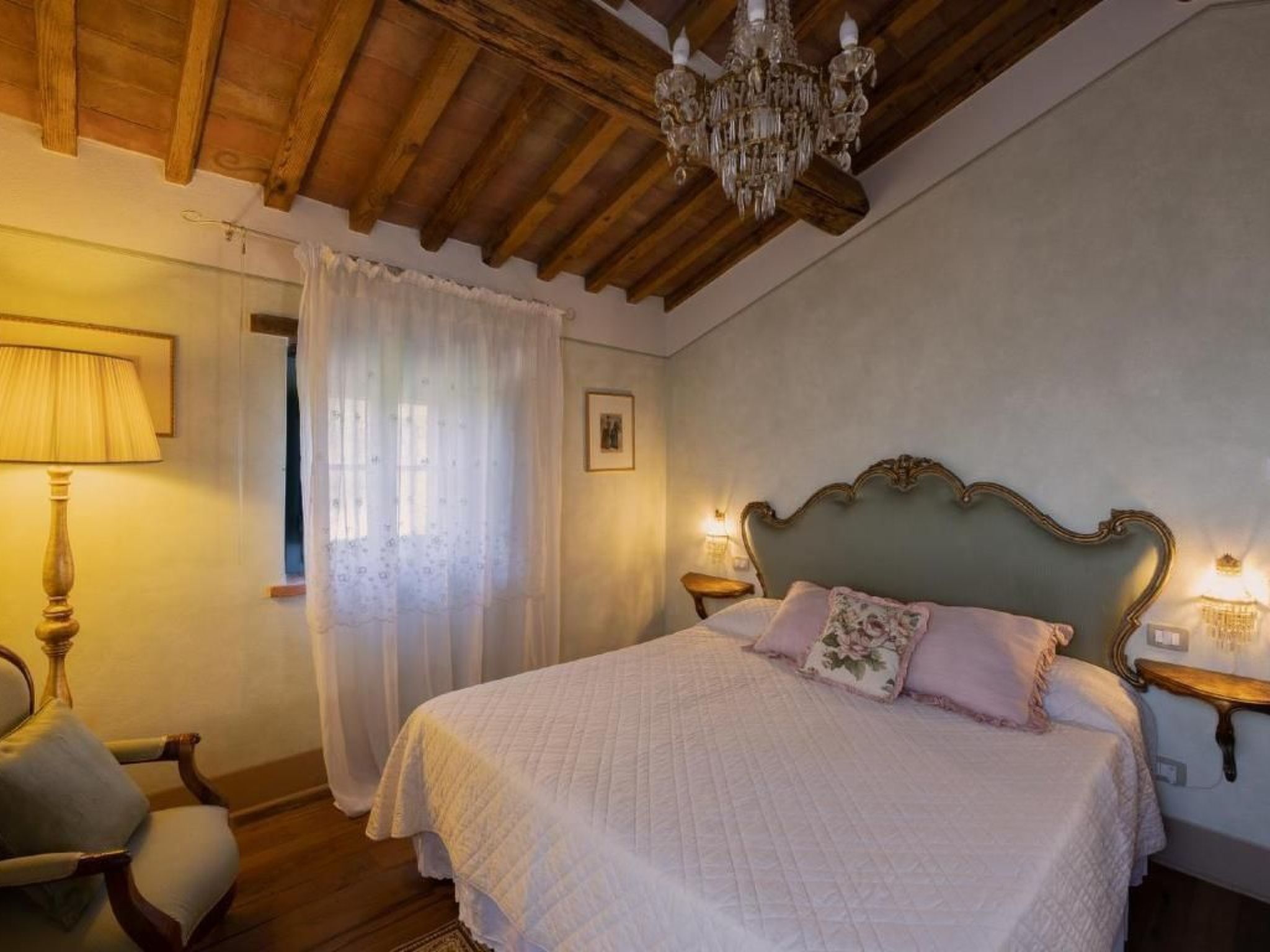 Wohnung in Cortona mit Terrasse, Garten und Grill-Binnen