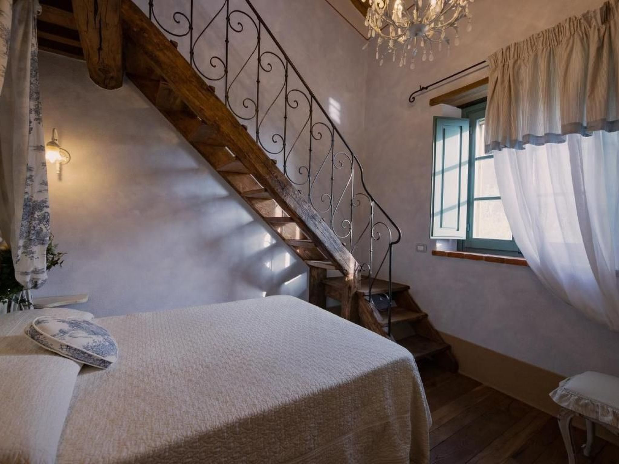 Wohnung in Cortona mit Terrasse, Garten und Grill-Binnen