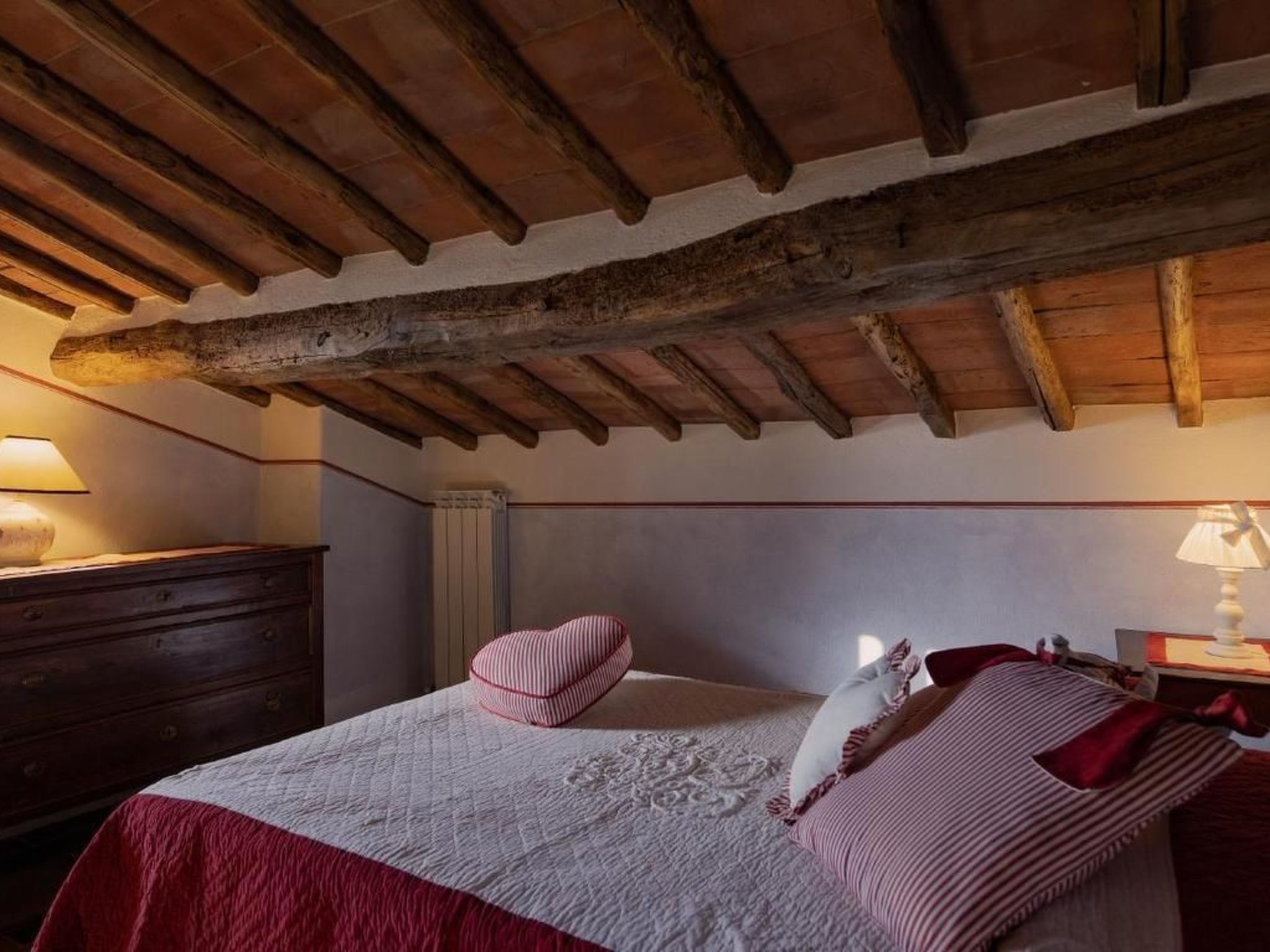 Wohnung in Cortona mit Terrasse, Garten und Grill-Binnen