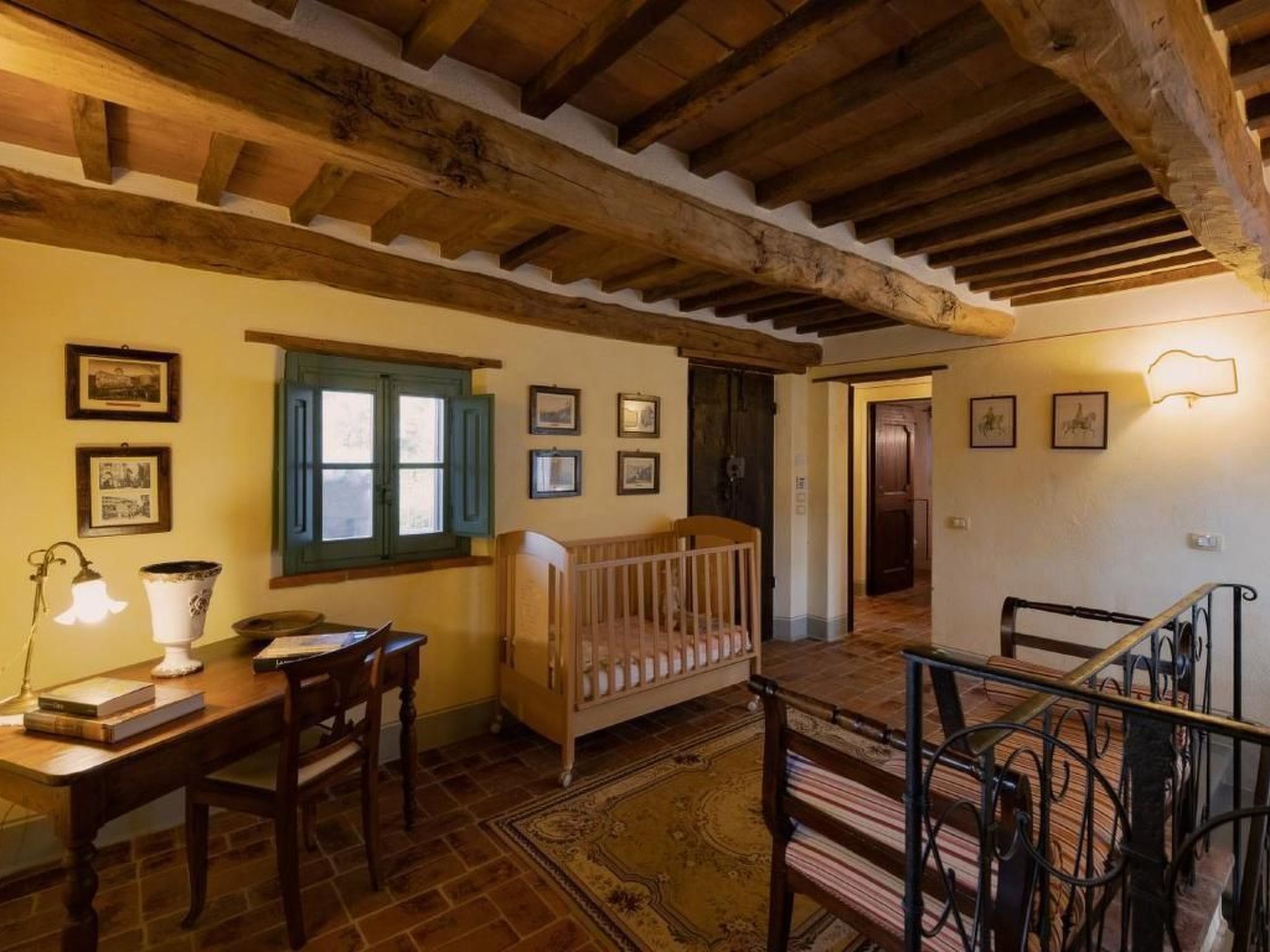 Wohnung in Cortona mit Terrasse, Garten und Grill-Binnen