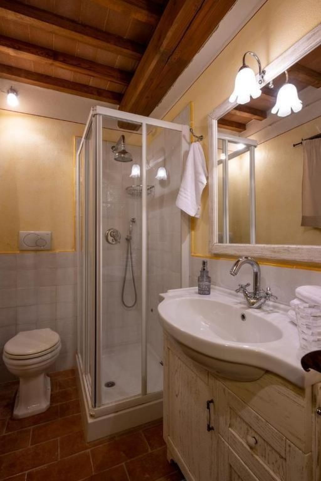 Wohnung in Cortona mit Terrasse, Garten und Grill-Binnen