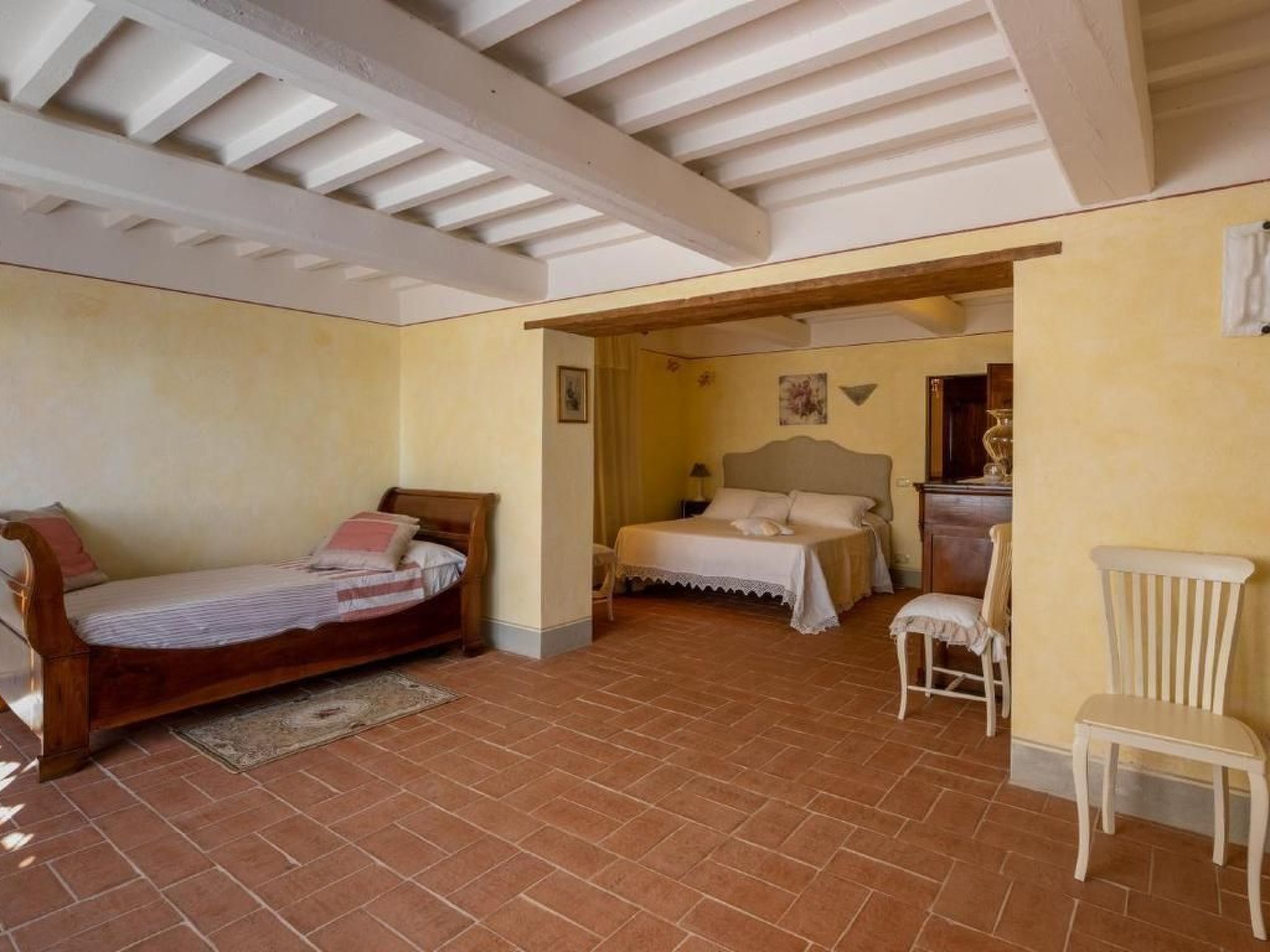 Wohnung in Cortona mit Terrasse, Garten und Grill-Binnen