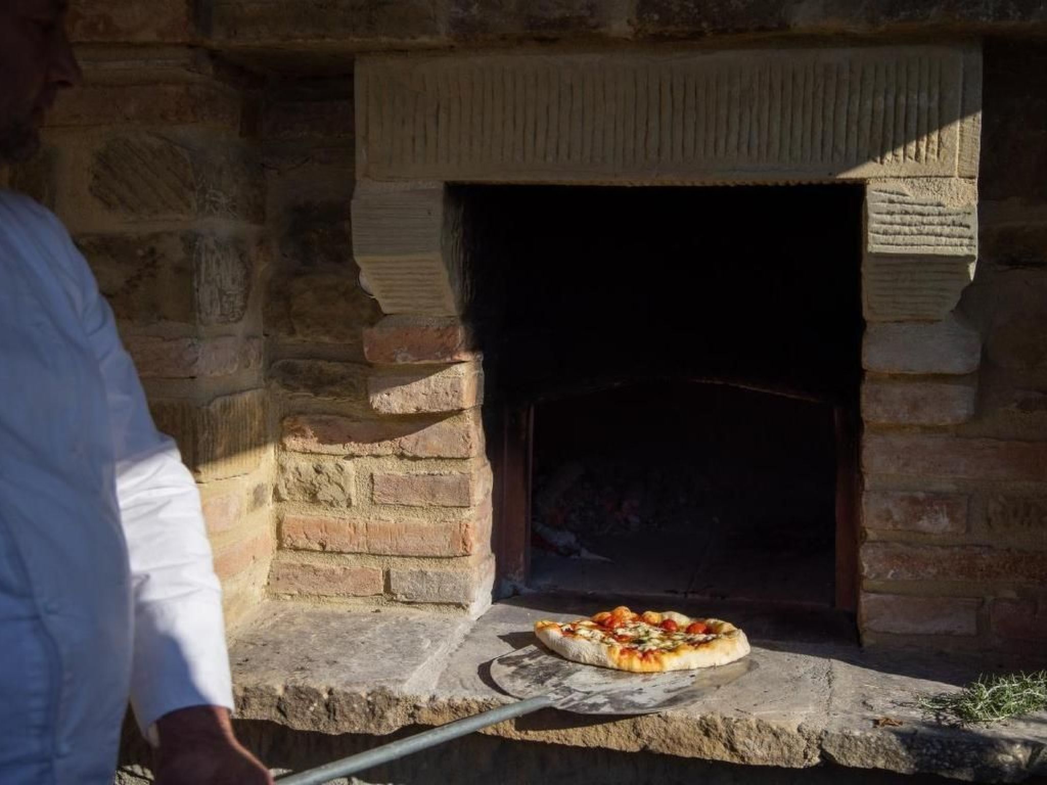 Wohnung in Cortona mit Terrasse, Garten und Grill-Binnen