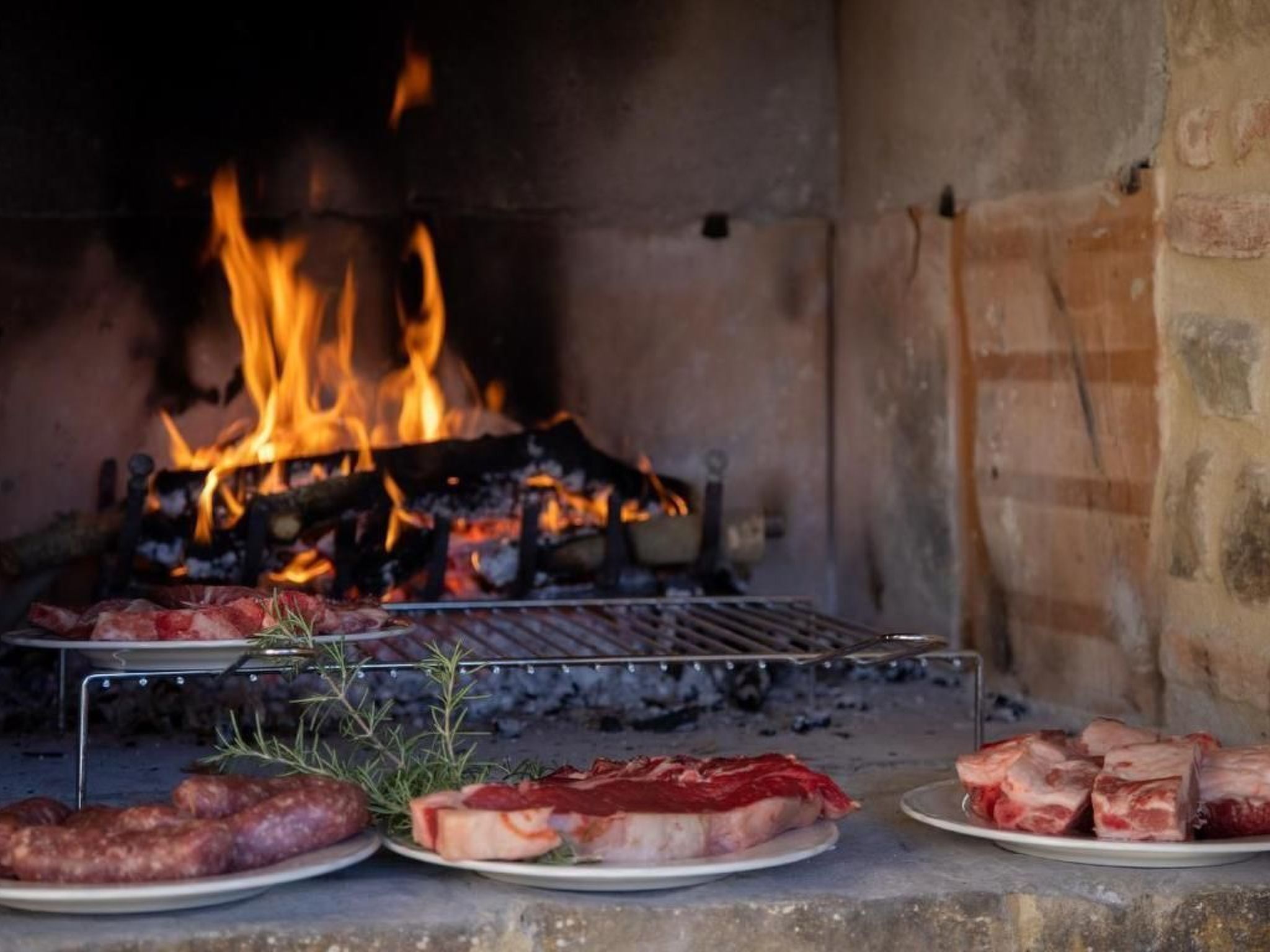 Wohnung in Cortona mit Terrasse, Garten und Grill-Binnen