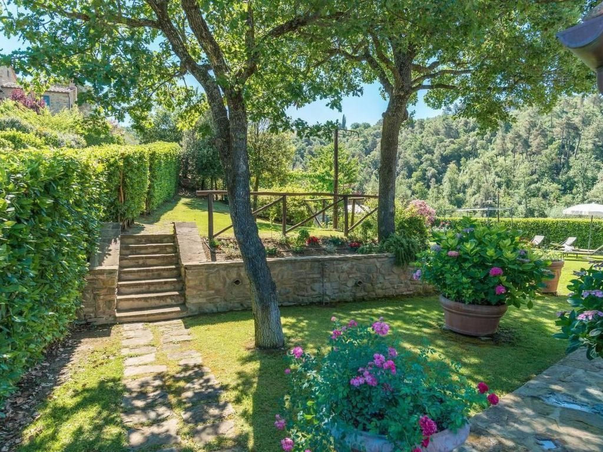 Wohnung in Cortona mit Terrasse, Garten und Grill-Binnen