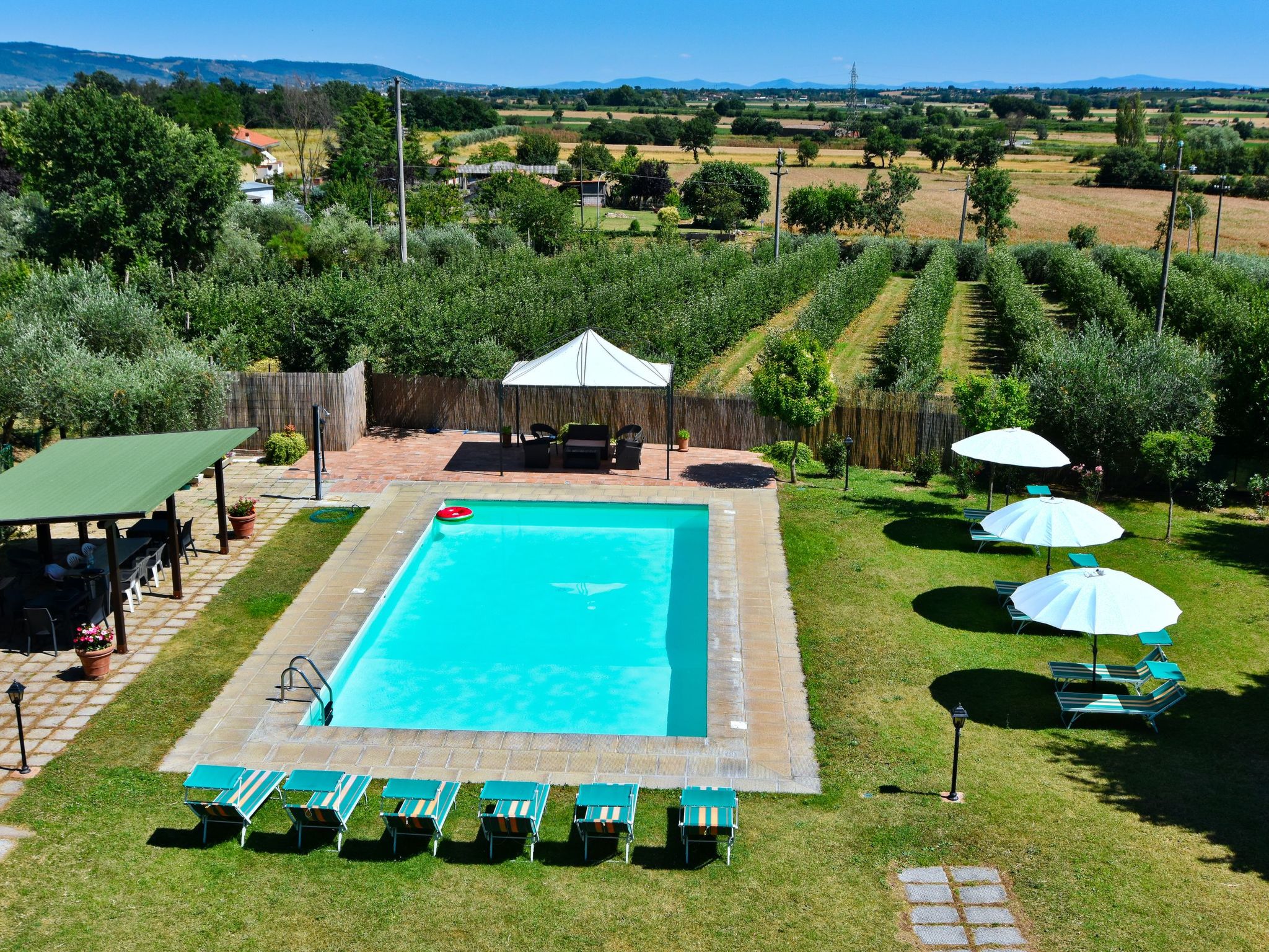 Für 20 Personen in Cortona, Trasimenischer See-Binnen