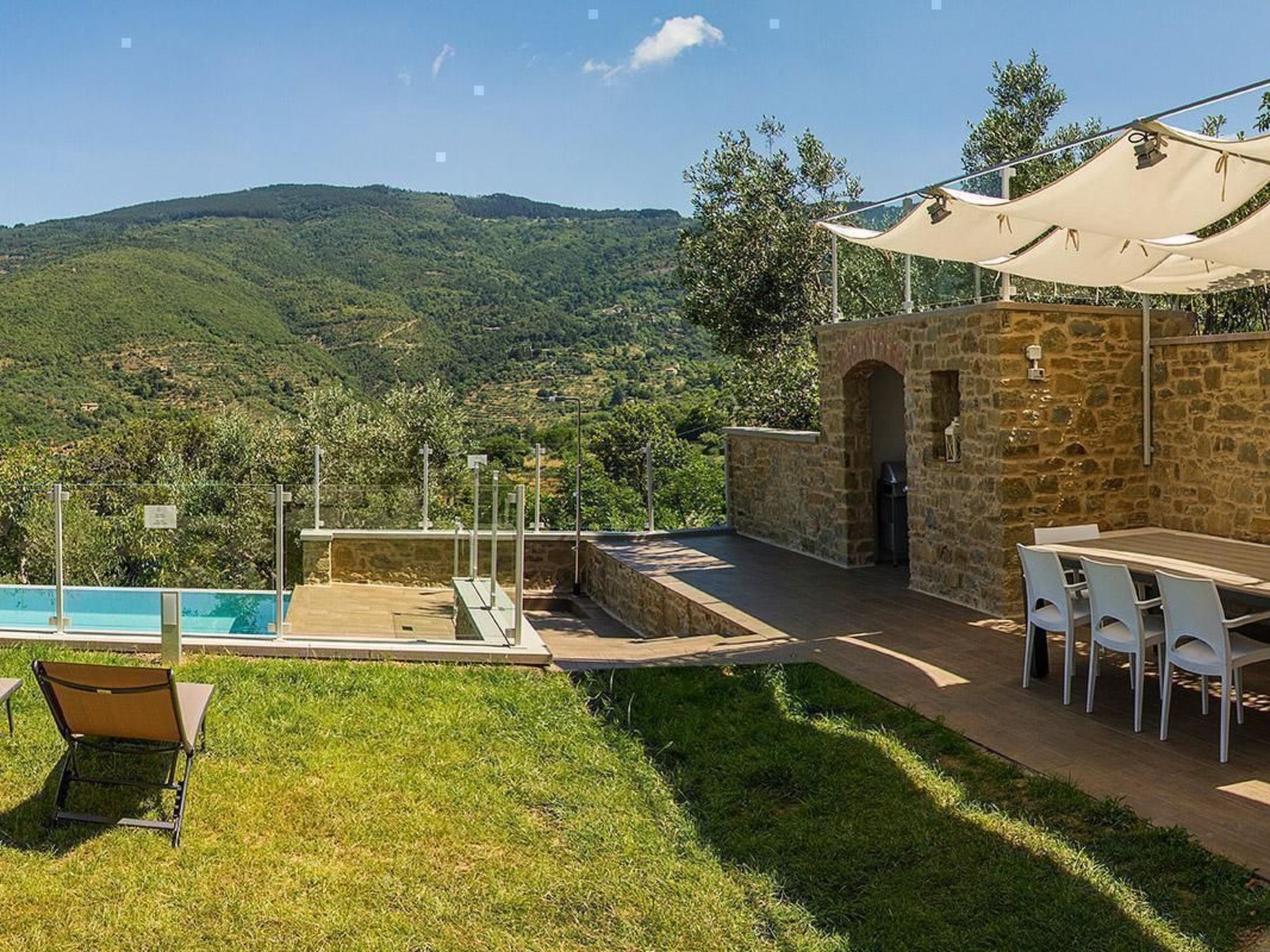 Ferienvilla "Fonte Vento" mit Infinity-Pool-Outside