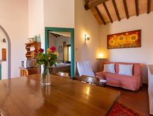 Sfeervol 2-slaapkamerappartement in Toscane met zwembad bij Chiusi - thumbnail 6