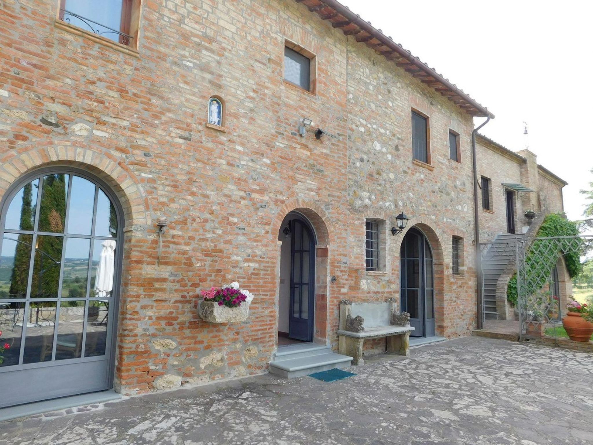 Wunderschöne Wohnung in Chiusi mit Gemeinschaftspool mit Panoramablick-Image-tags.info