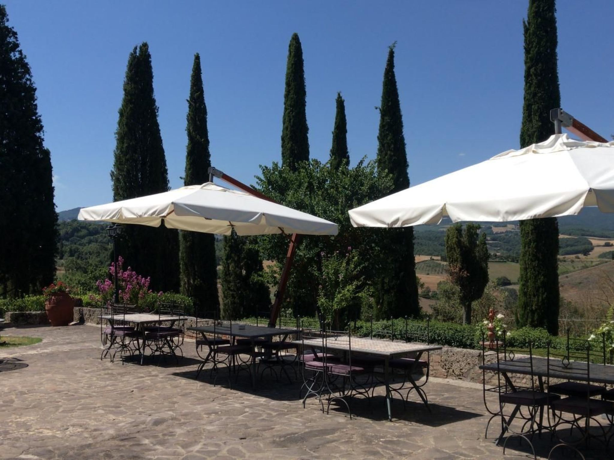 Wunderschöne Wohnung in Chiusi mit Gemeinschaftspool mit Panoramablick-Image-tags.info