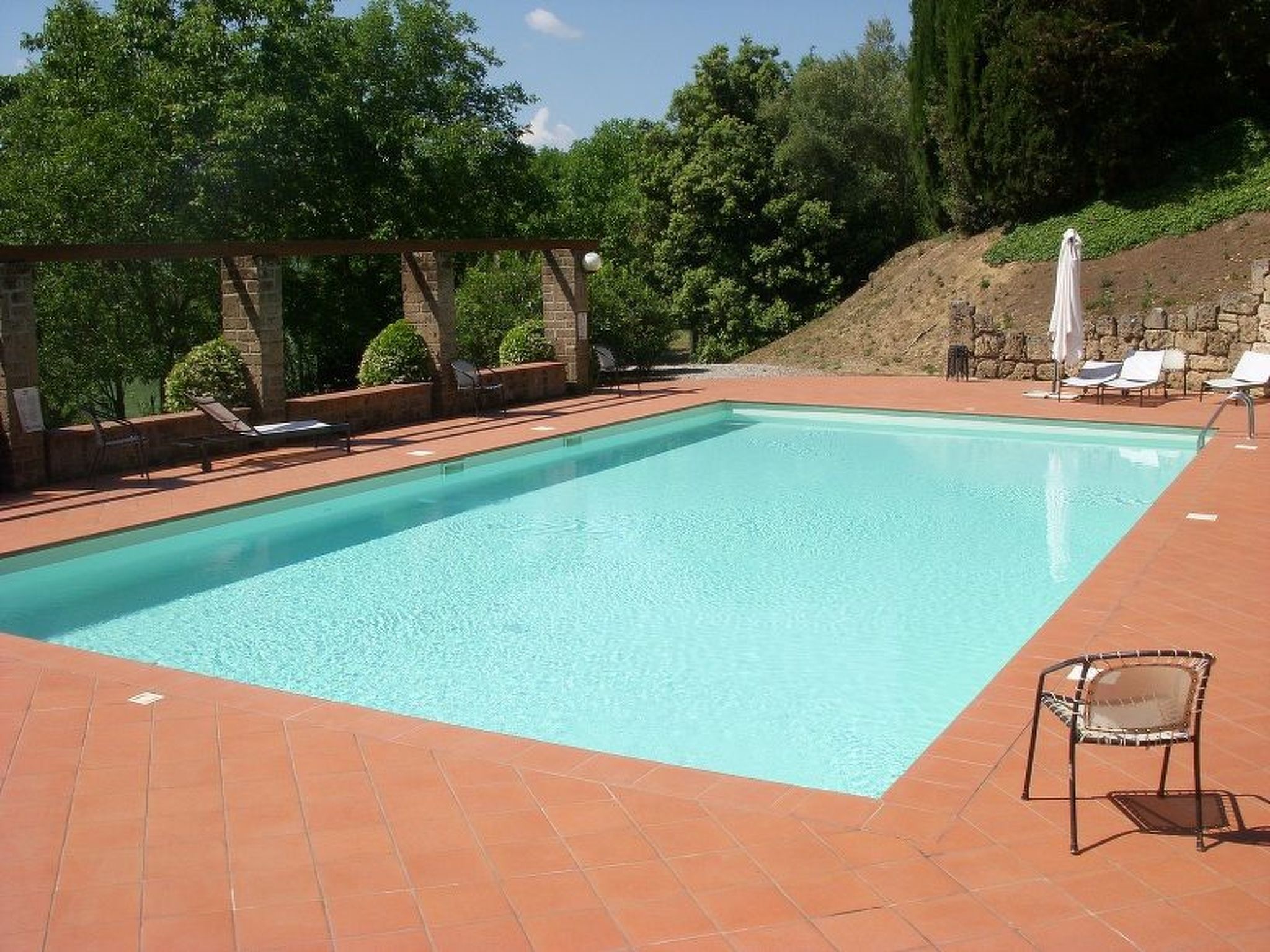 Wohnung in Chiusi mit Gemeinschaftspool, Grill und Garten-Image-tags.info